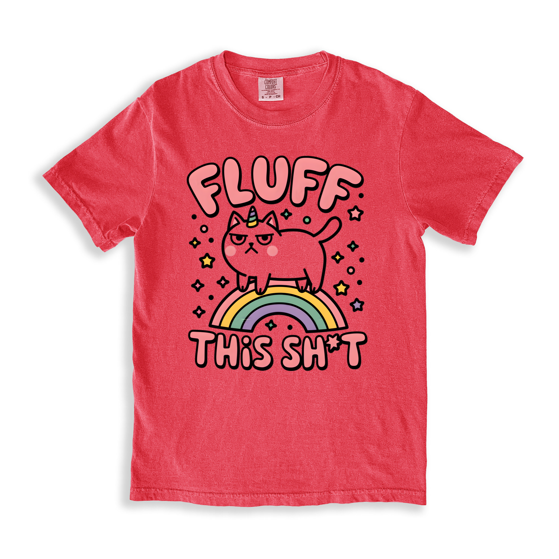 Fluff This Sht 2 T-shirt - Watermelon