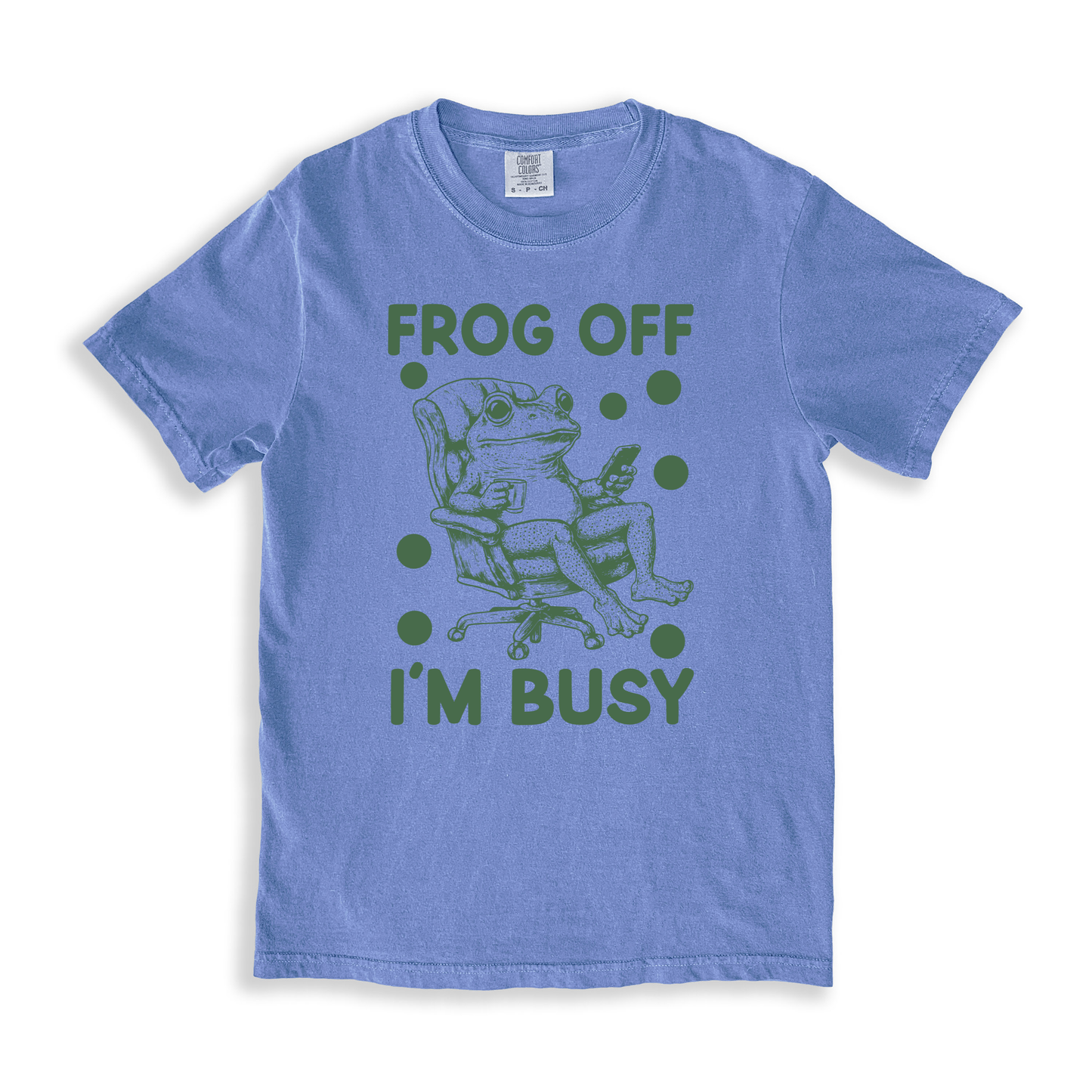 Frog Off I_m Busy T-shirt - BlueJean
