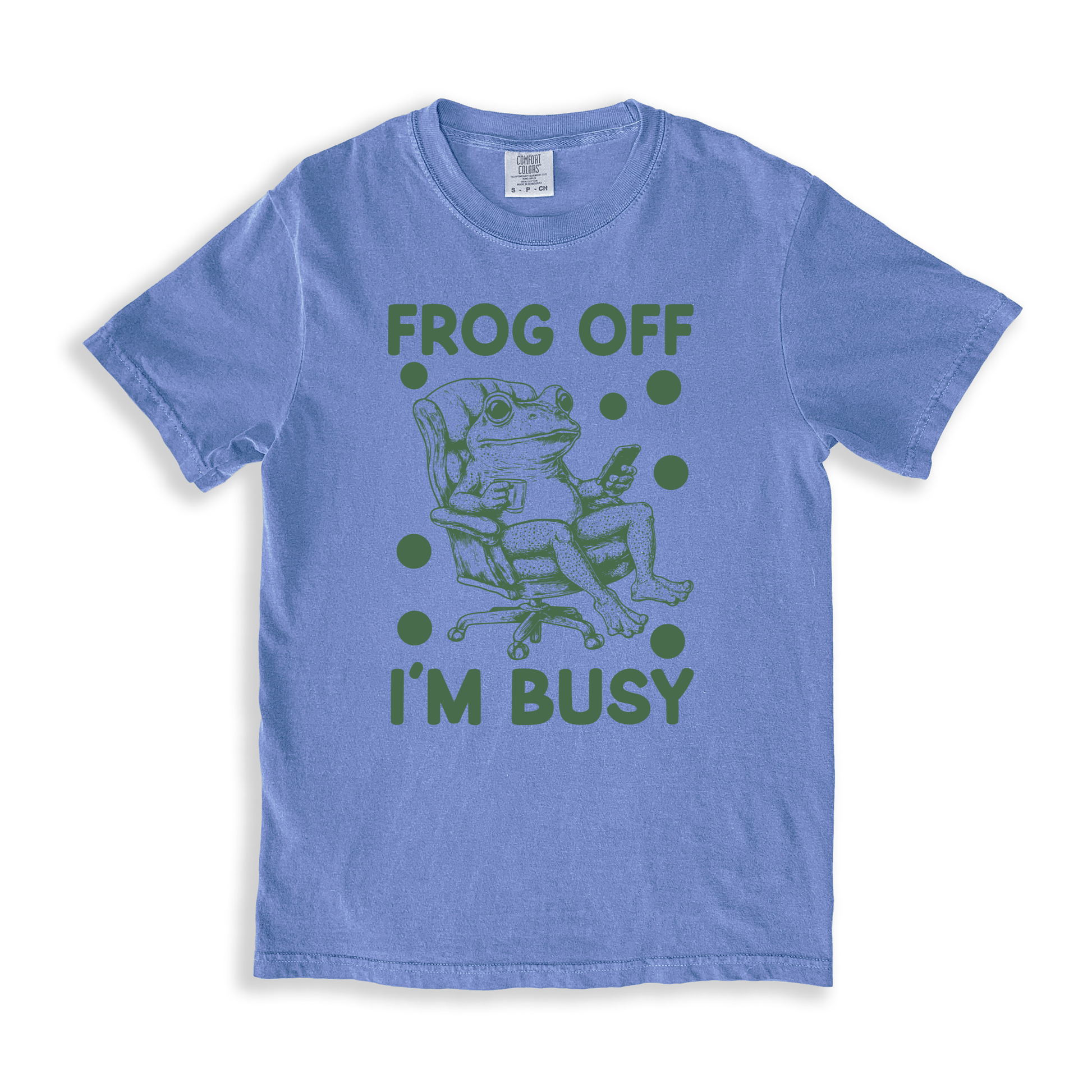 Frog Off I_m Busy T-shirt - BlueJean
