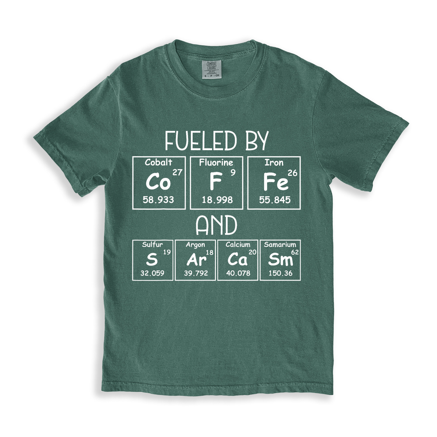 Fueled By Coffe And Sarcasm T-shirt