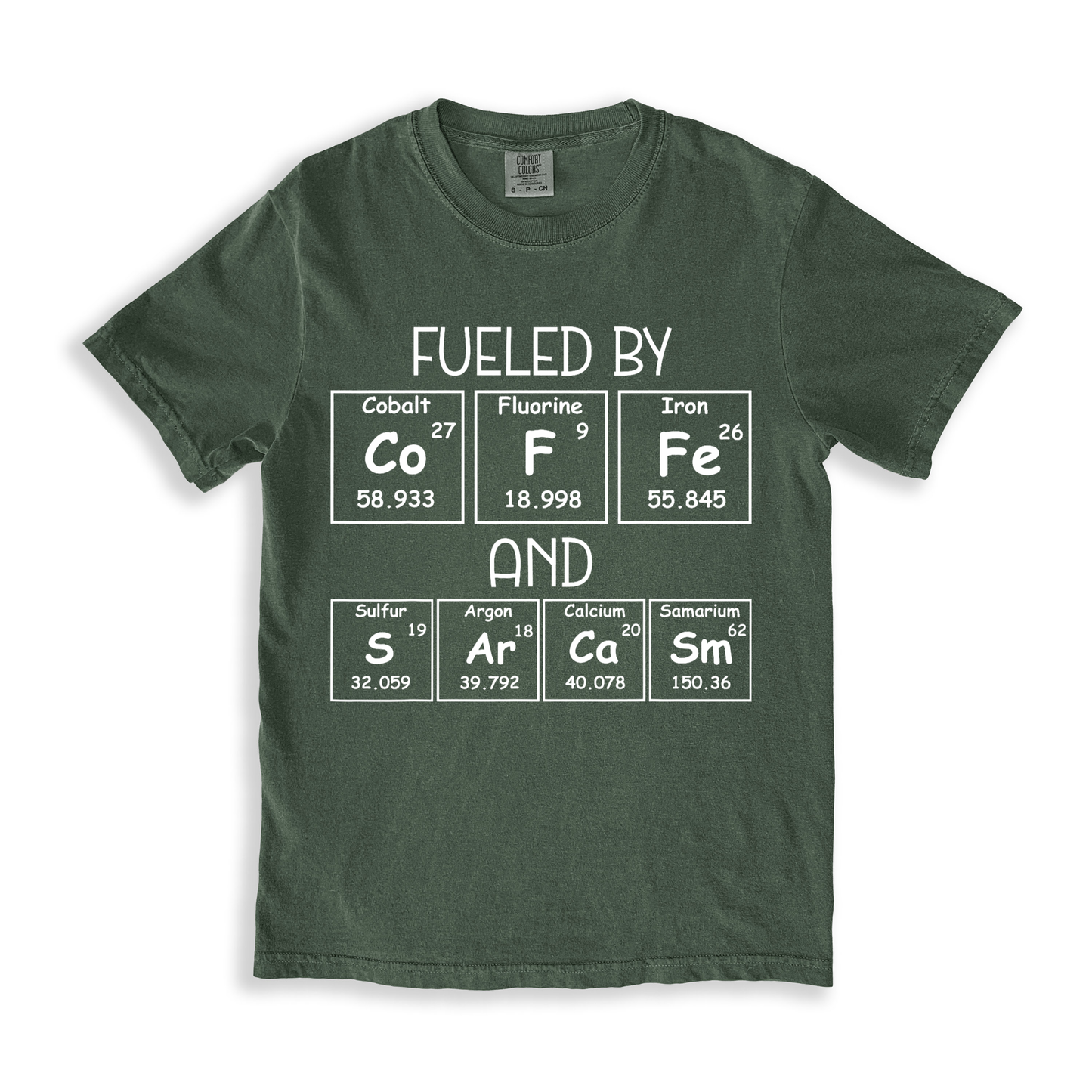 Fueled By Coffe And Sarcasm T-shirt