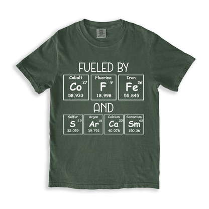 Fueled By Coffe And Sarcasm T-shirt