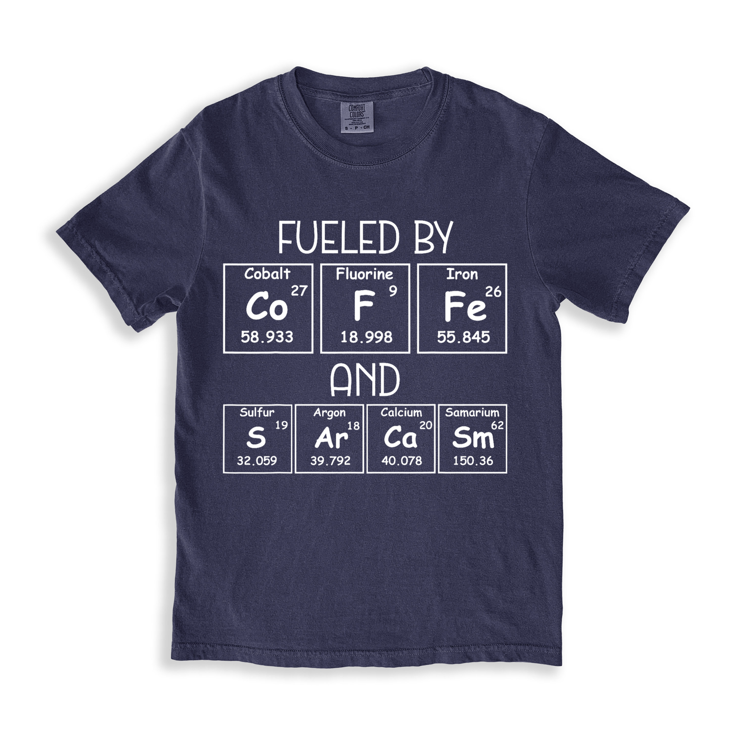 Fueled By Coffe And Sarcasm T-shirt