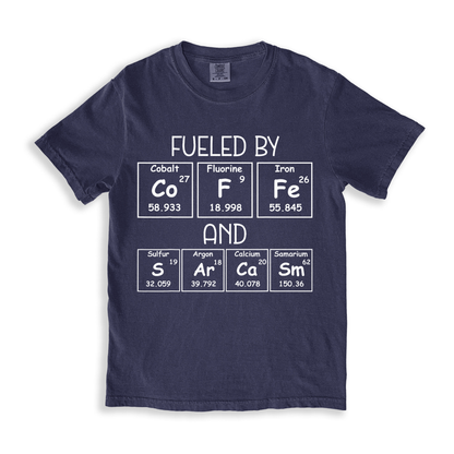 Fueled By Coffe And Sarcasm T-shirt