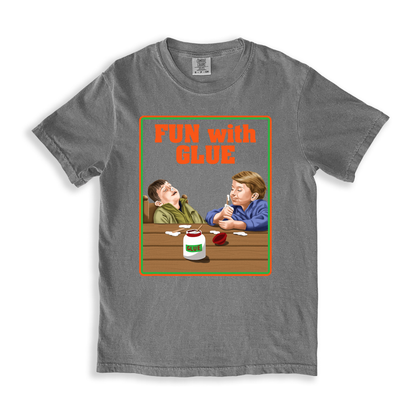Fun With Glue T-shirt - Grey