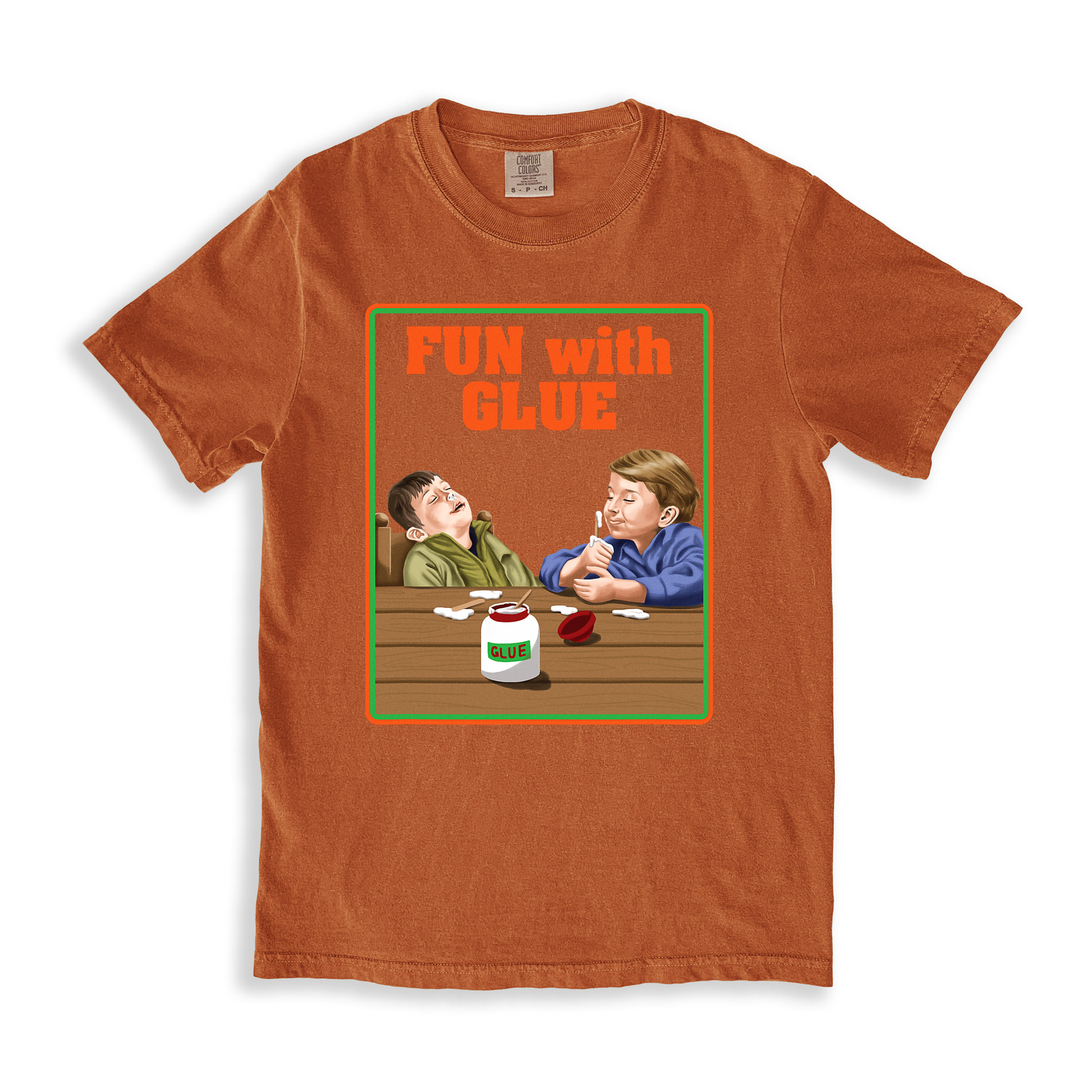 Fun With Glue T-shirt - Yam