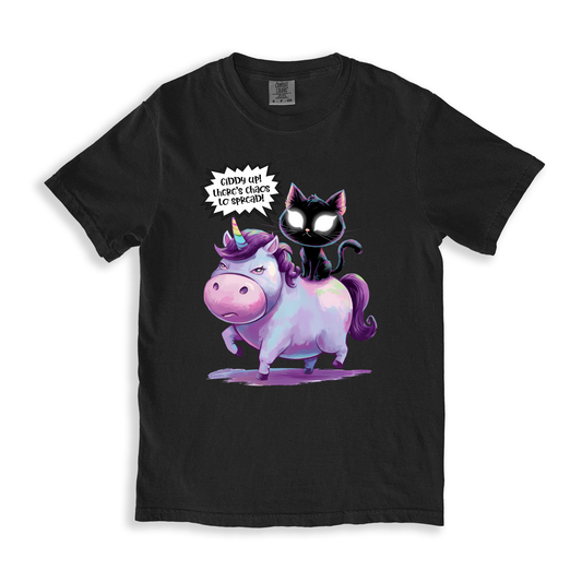 Giddy Up! There's Chaos To Spread T-shirt
