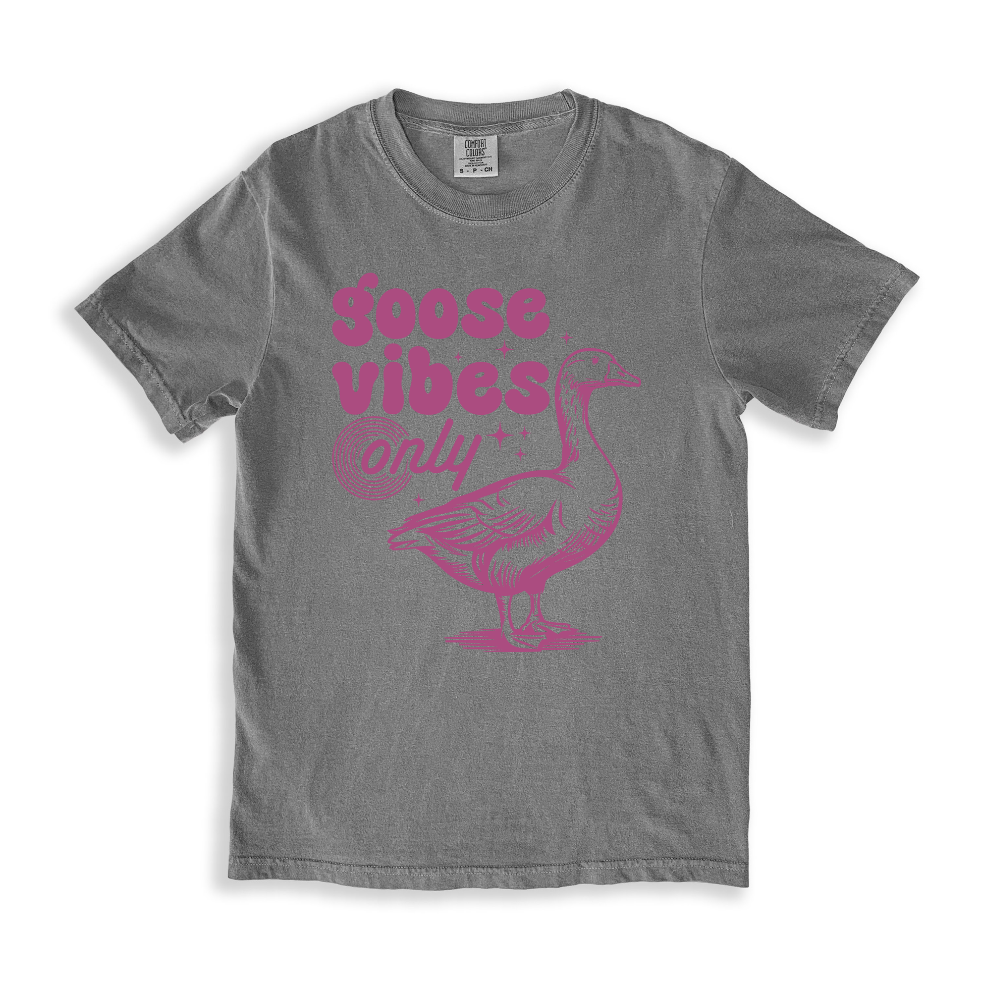 Goose Vibes Only T-shirt - Grey