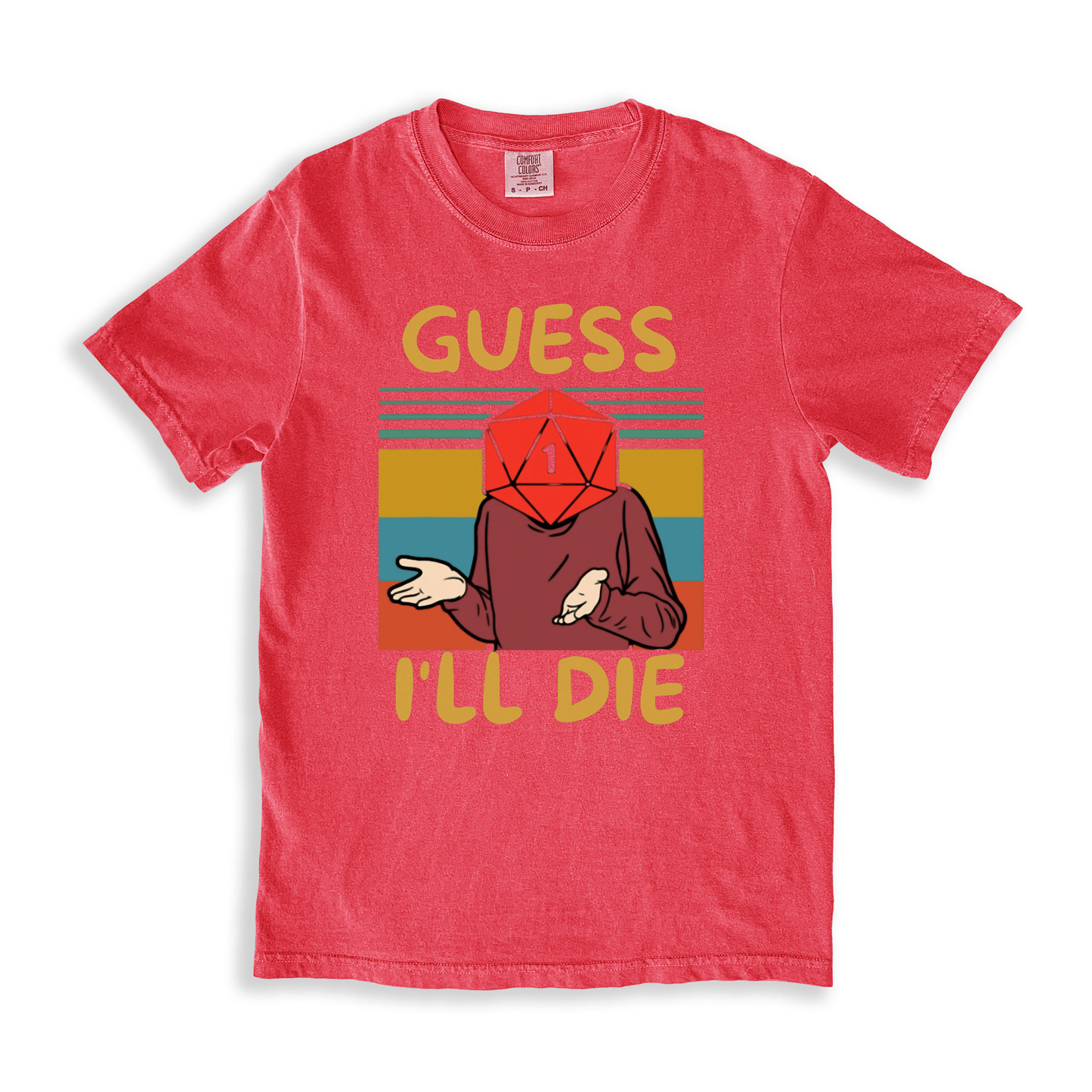 Guess I_ll Die T-shirt - Watermelon