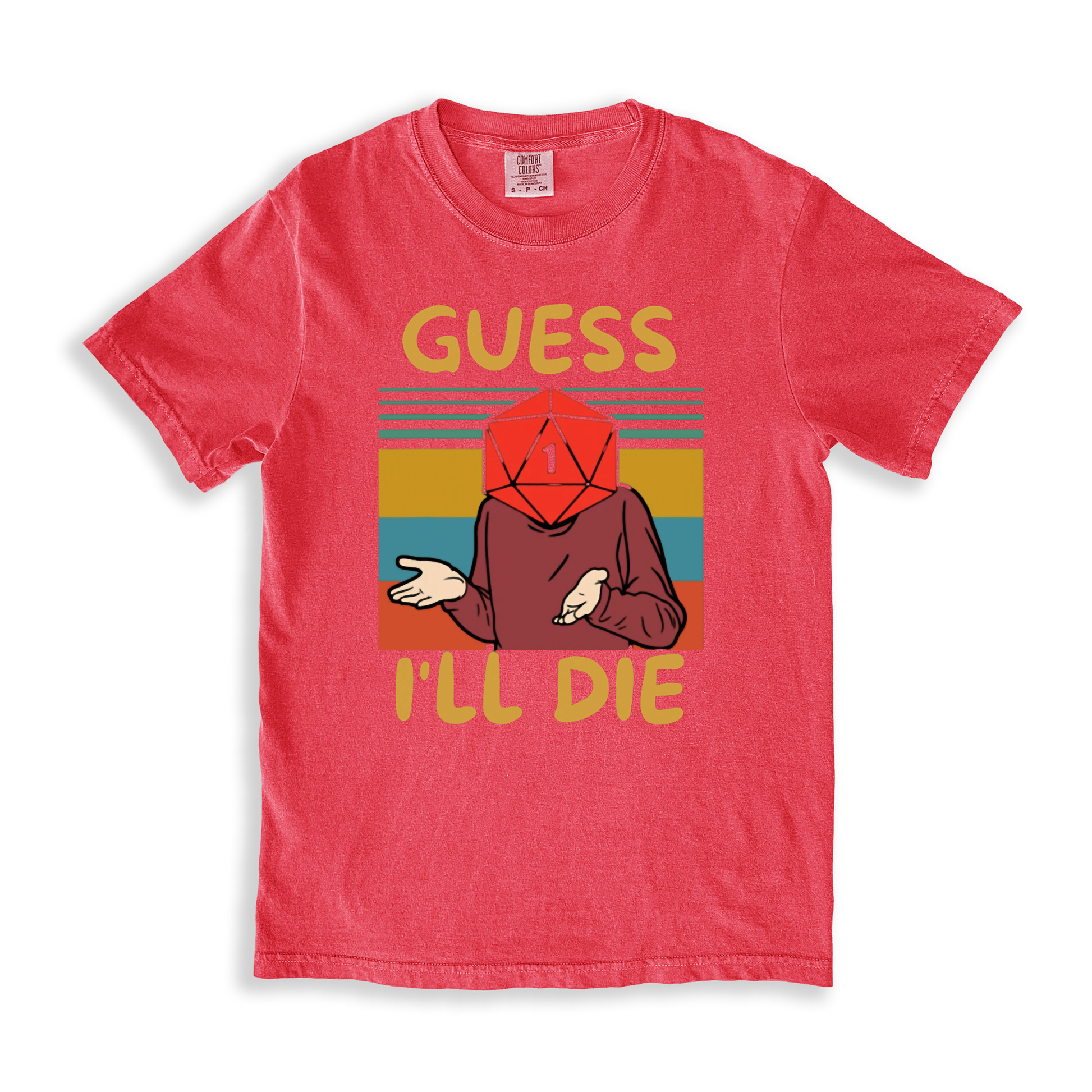 Guess I_ll Die T-shirt - Watermelon