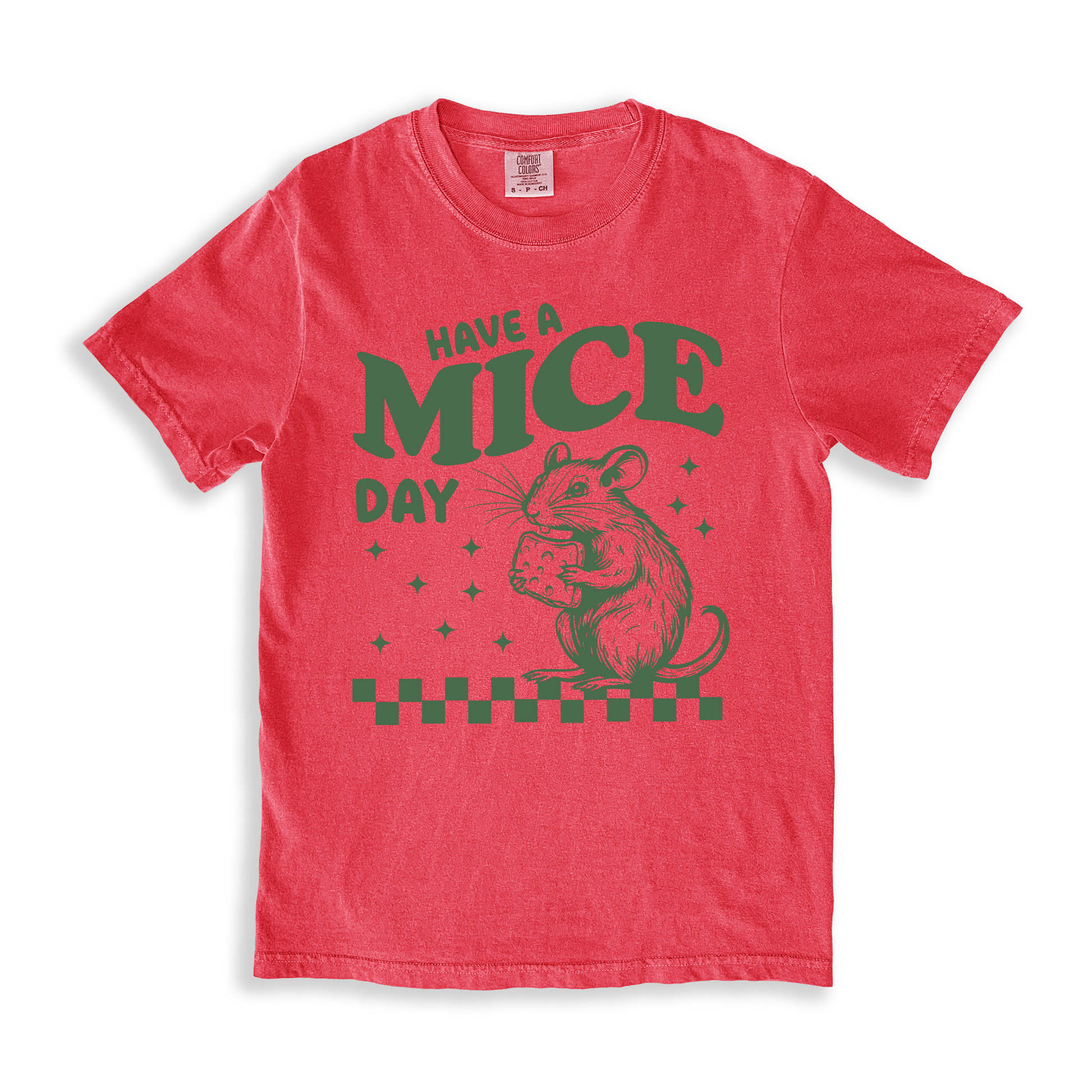 Have A Mice Day 2 T-shirt - Watermelon