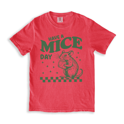 Have A Mice Day 2 T-shirt - Watermelon