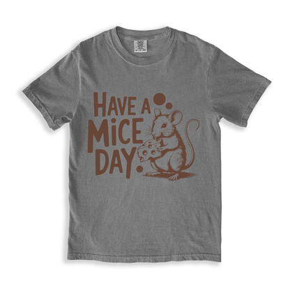 Have A Mice Day T-shirt - Grey