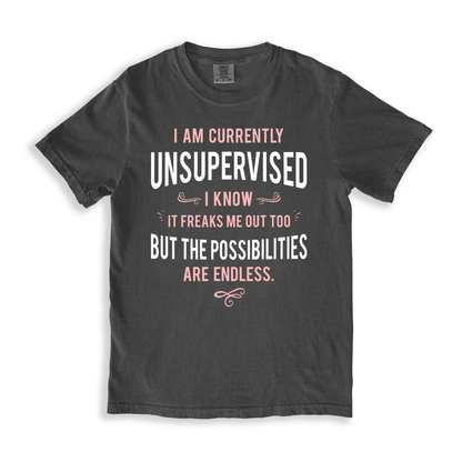 I Am Currently Unsupervised T-shirt