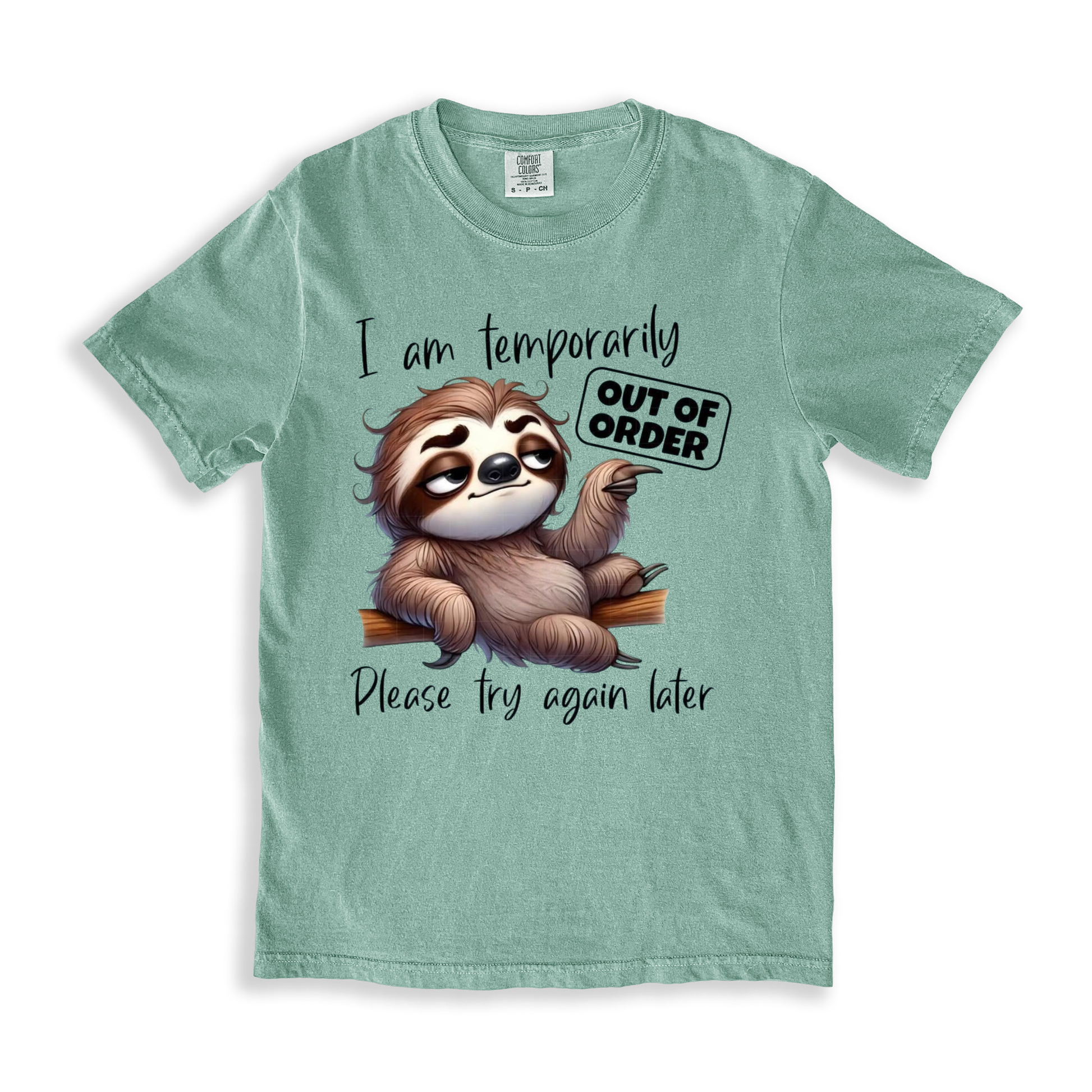 I Am Temporarily T-shirt - Bay