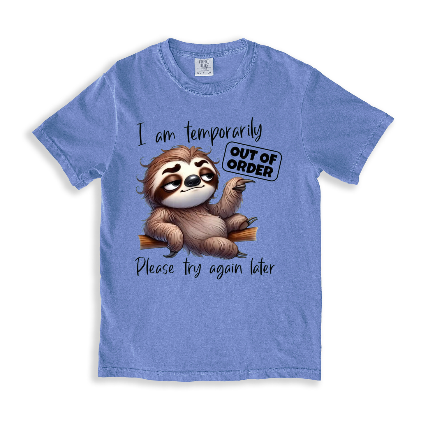 I Am Temporarily T-shirt - BlueJean