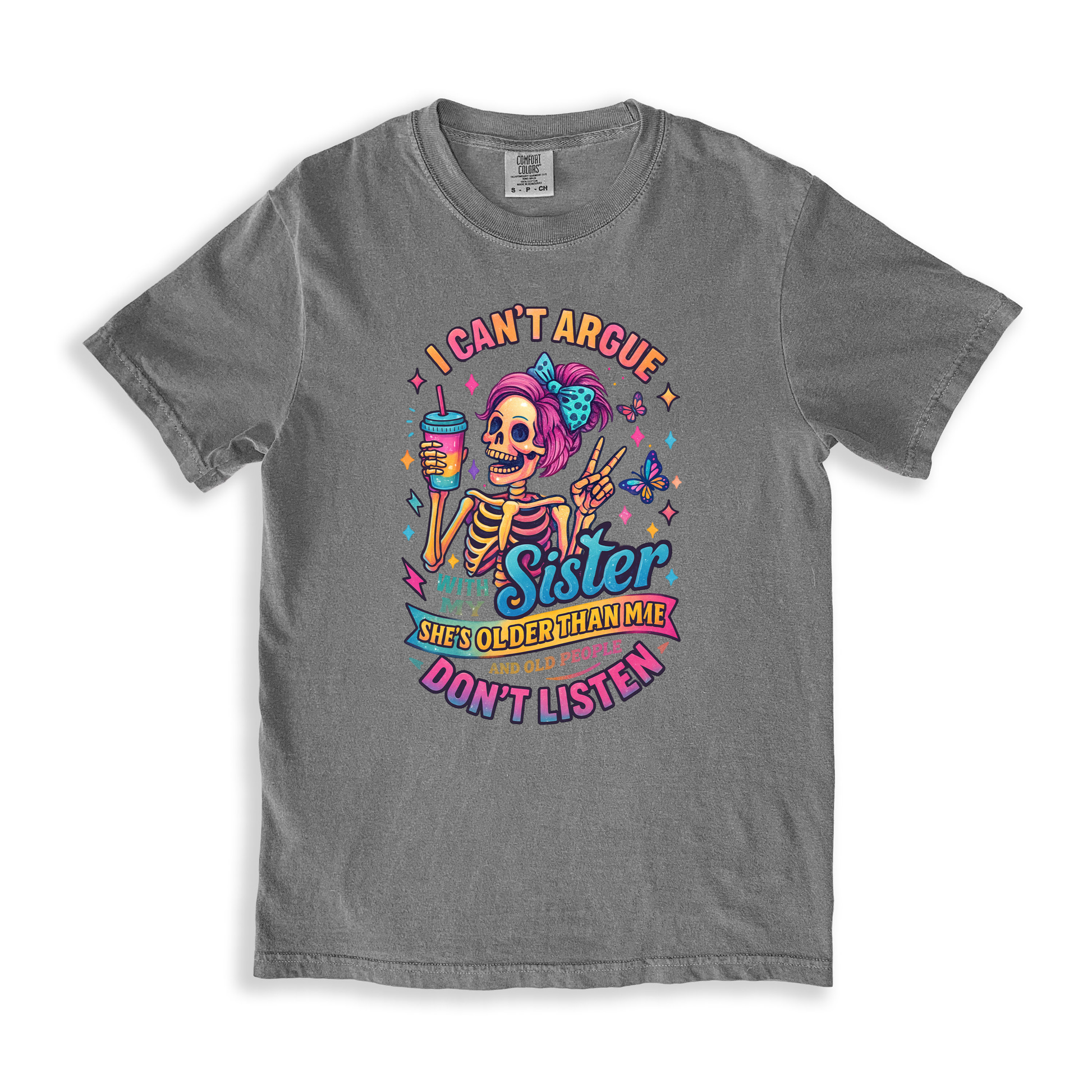 I Cant Argie Sister T-shirt T-shirt - Grey