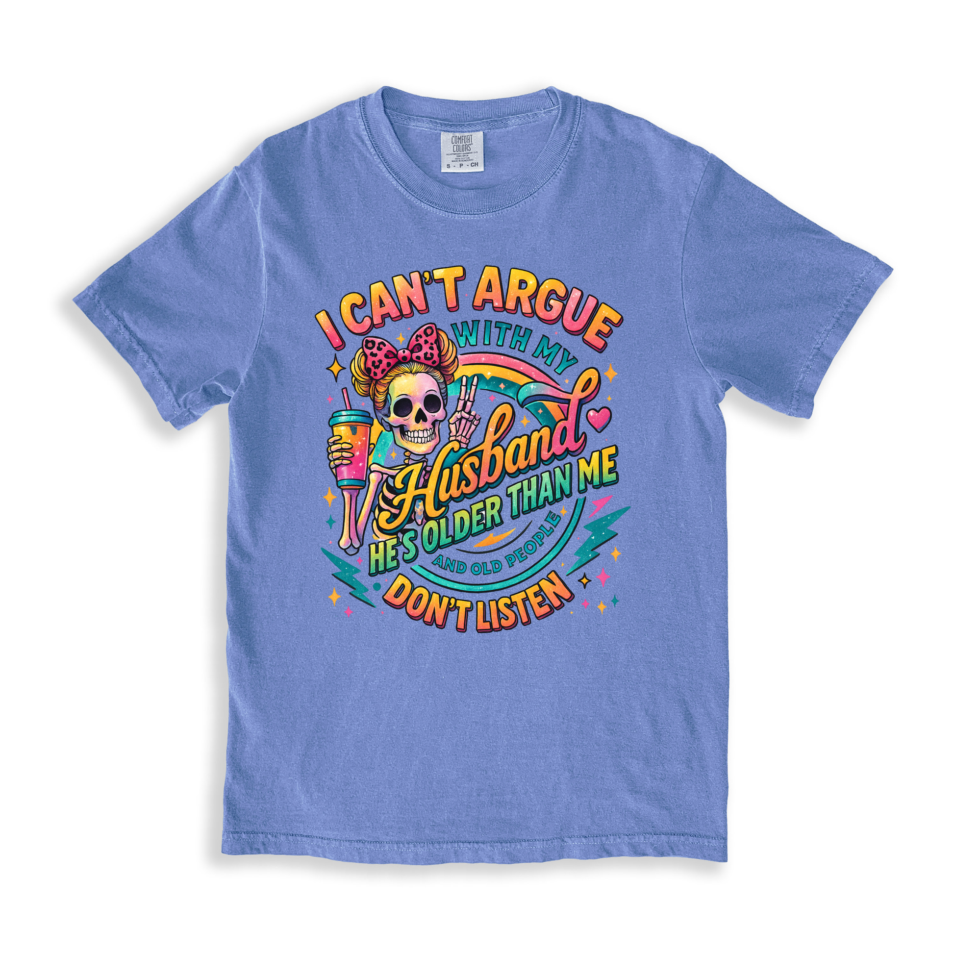 I Cant Argue With Husband 1 T-shirt - BlueJean