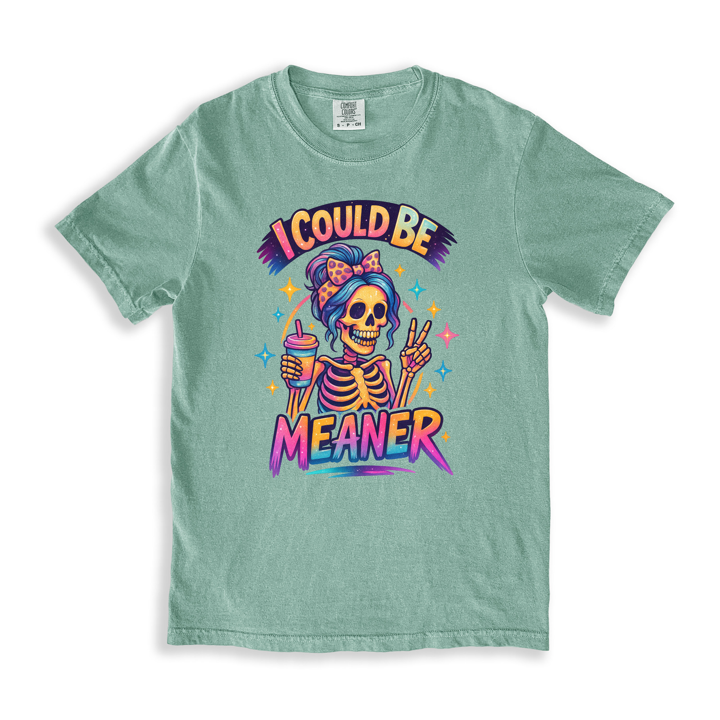 I Could Be Meaner 8 T-shirt - Bay