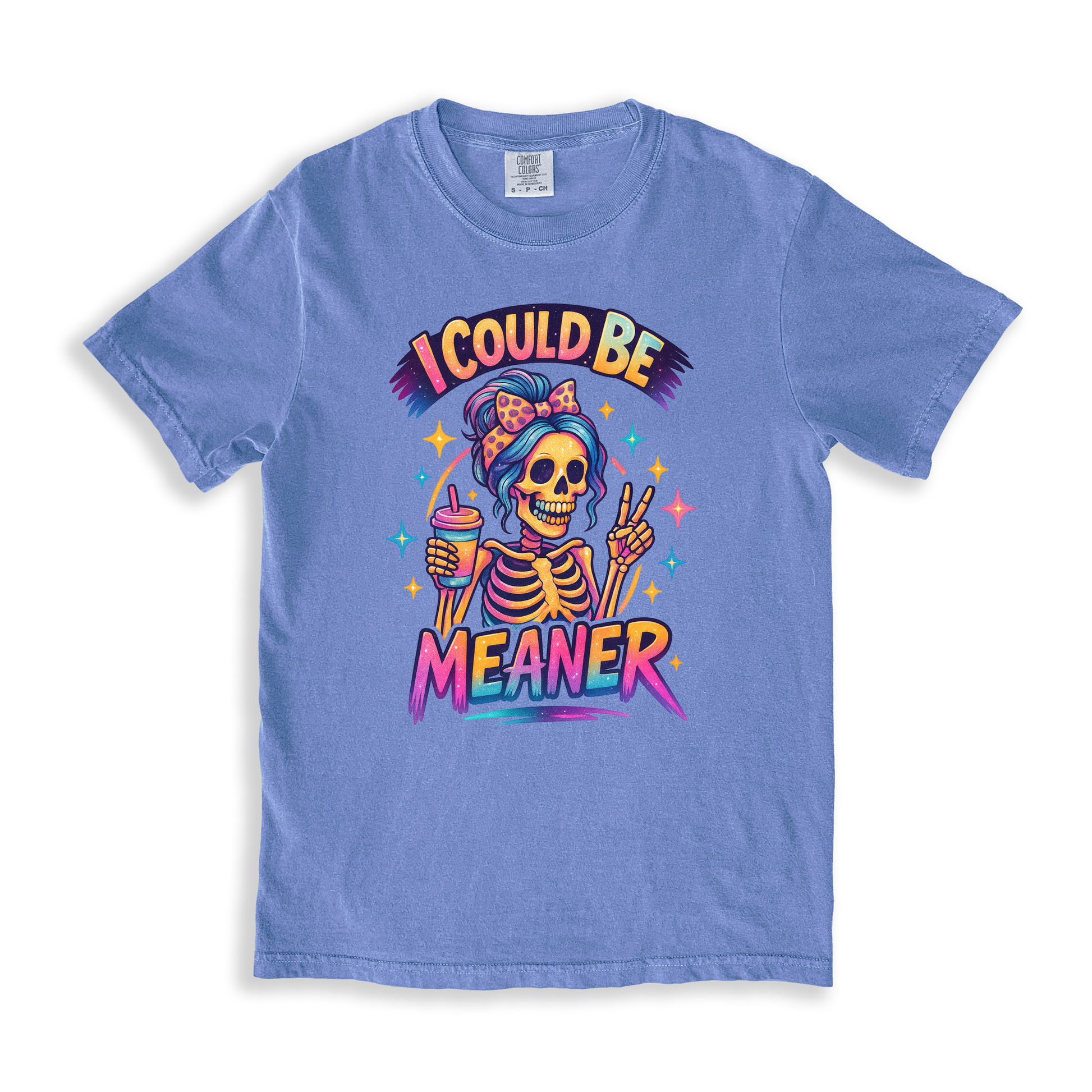 I Could Be Meaner 8 T-shirt - BlueJean