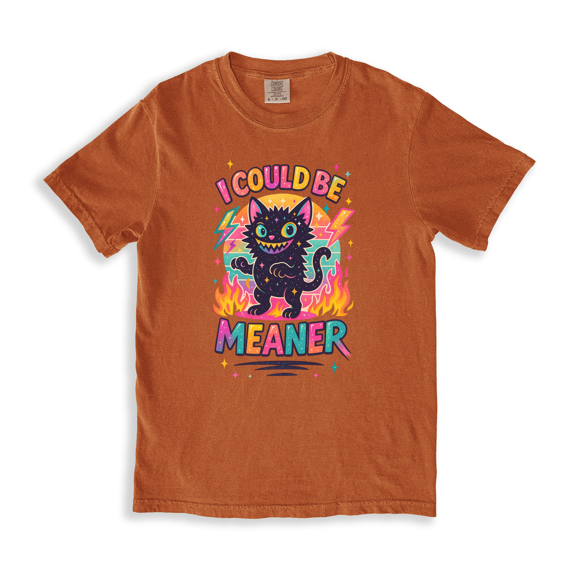 I Could Be Meaner T-shirt - Yam