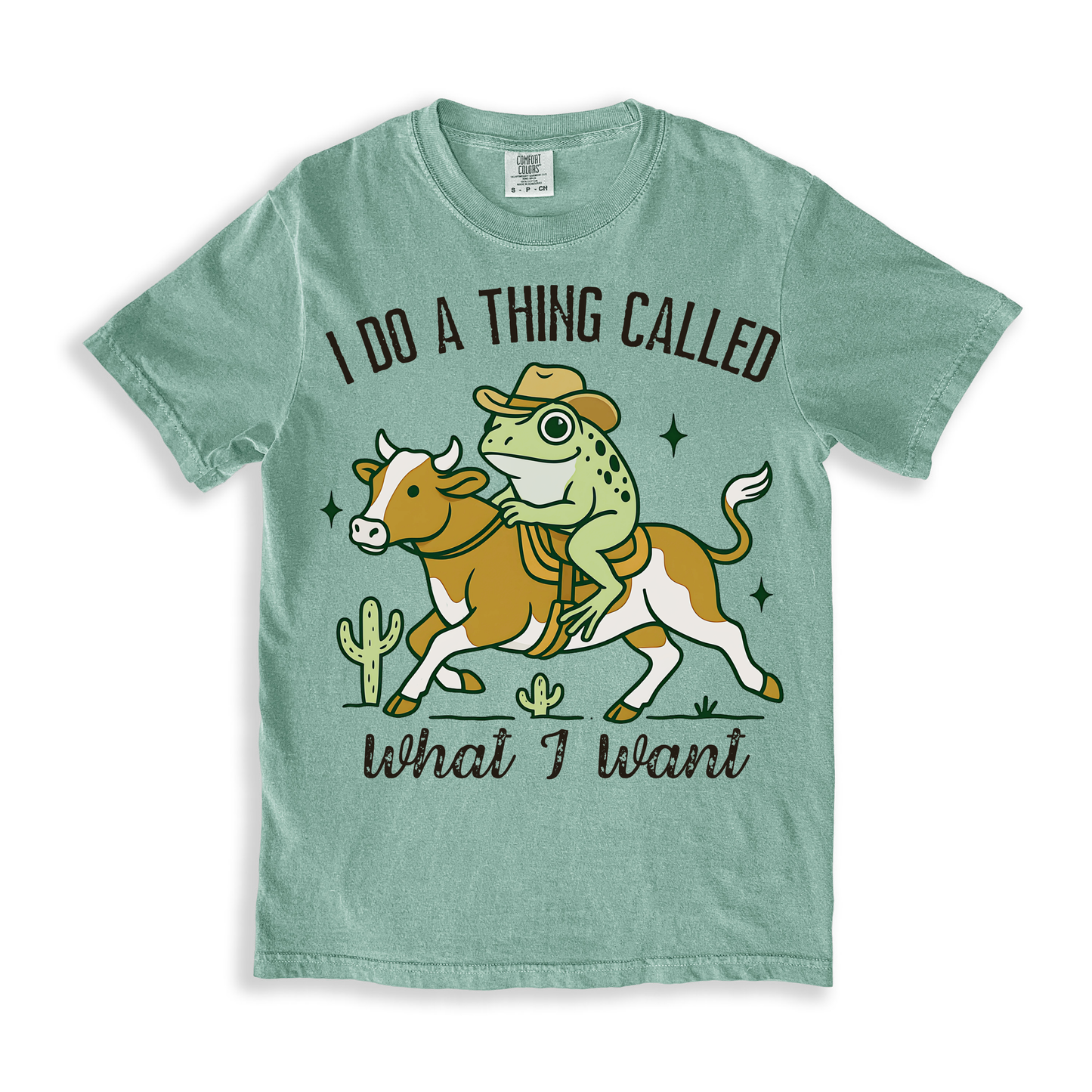 I Do A Thing Called What I Want T-shirt - Bay