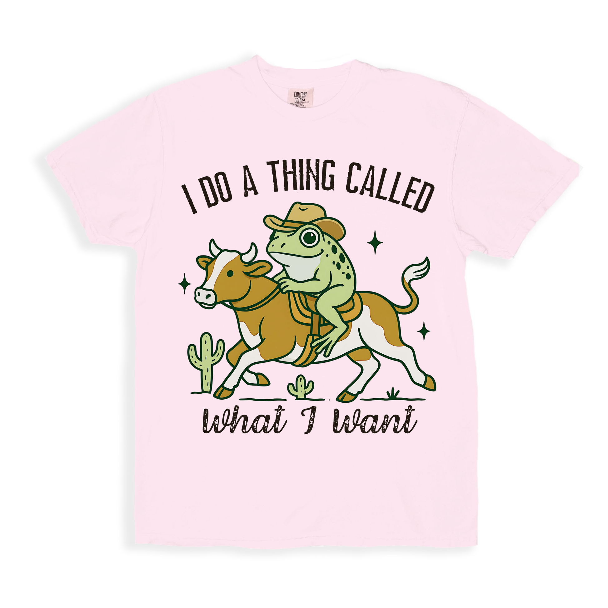 I Do A Thing Called What I Want T-shirt - Blossom