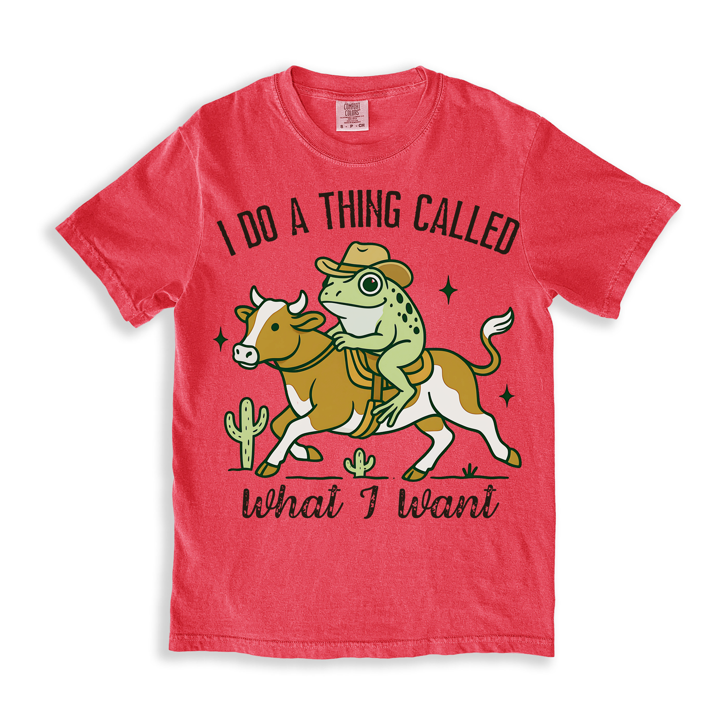 I Do A Thing Called What I Want T-shirt - Watermelon