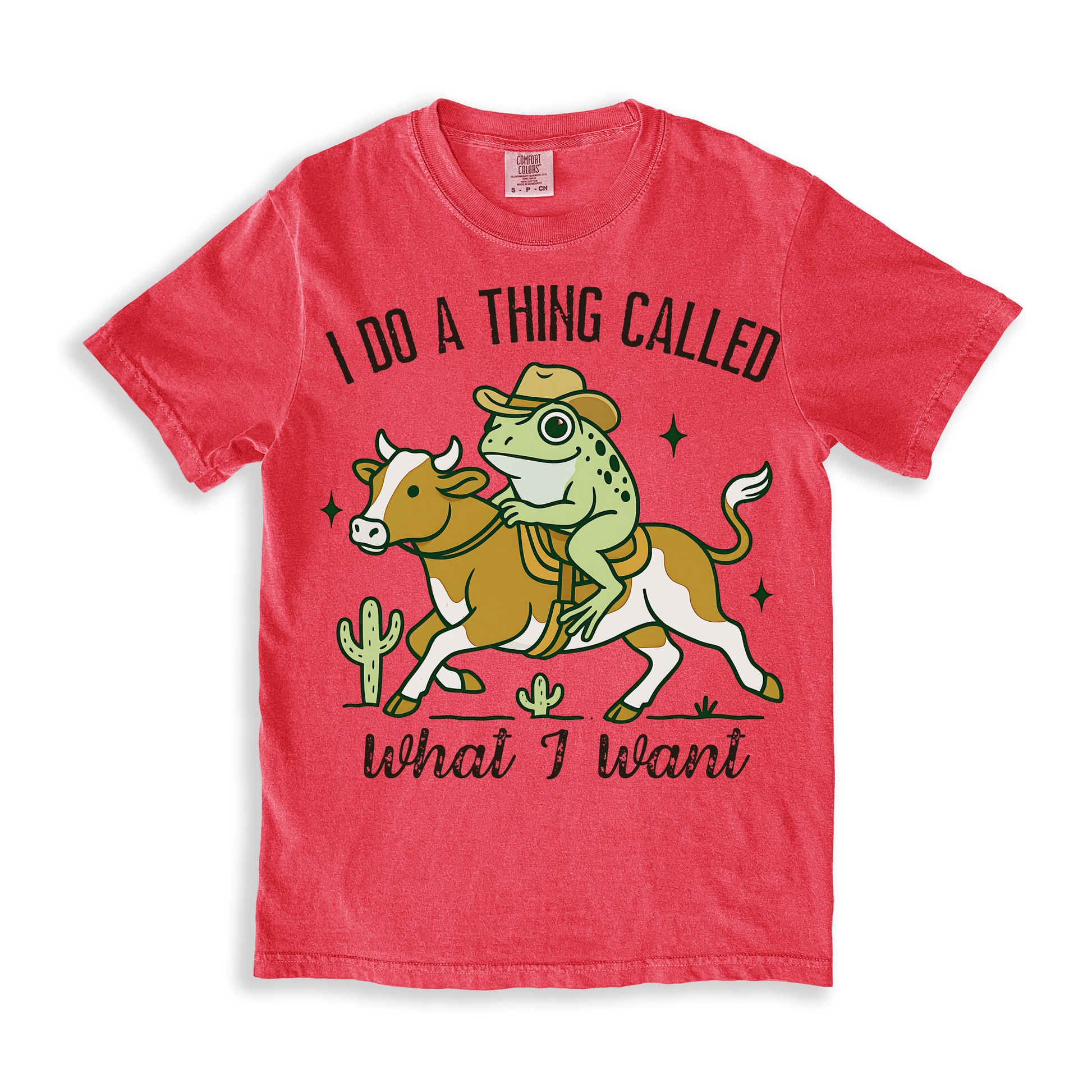 I Do A Thing Called What I Want T-shirt - Watermelon