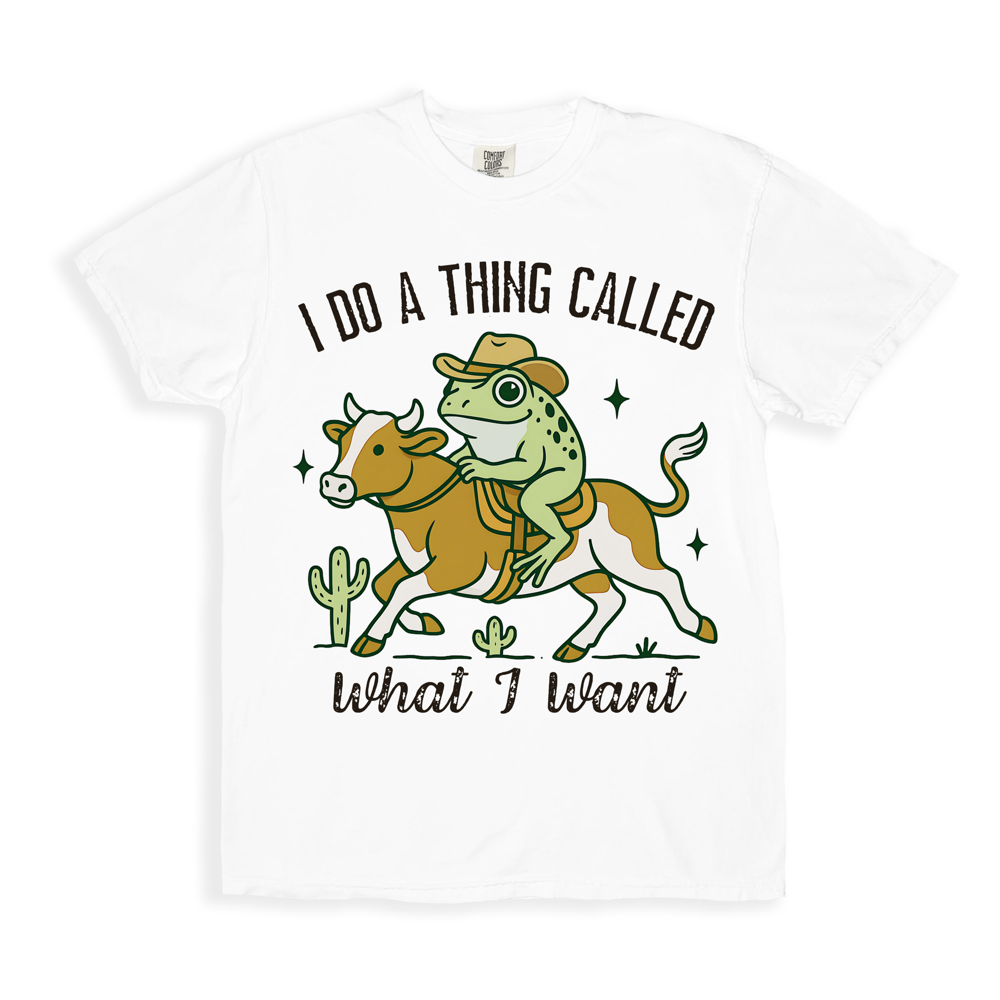 I Do A Thing Called What I Want T-shirt - White