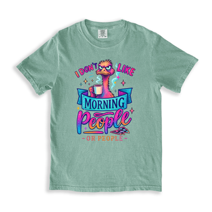 I Dont Like Morning Peopne T-shirt T-shirt - Bay