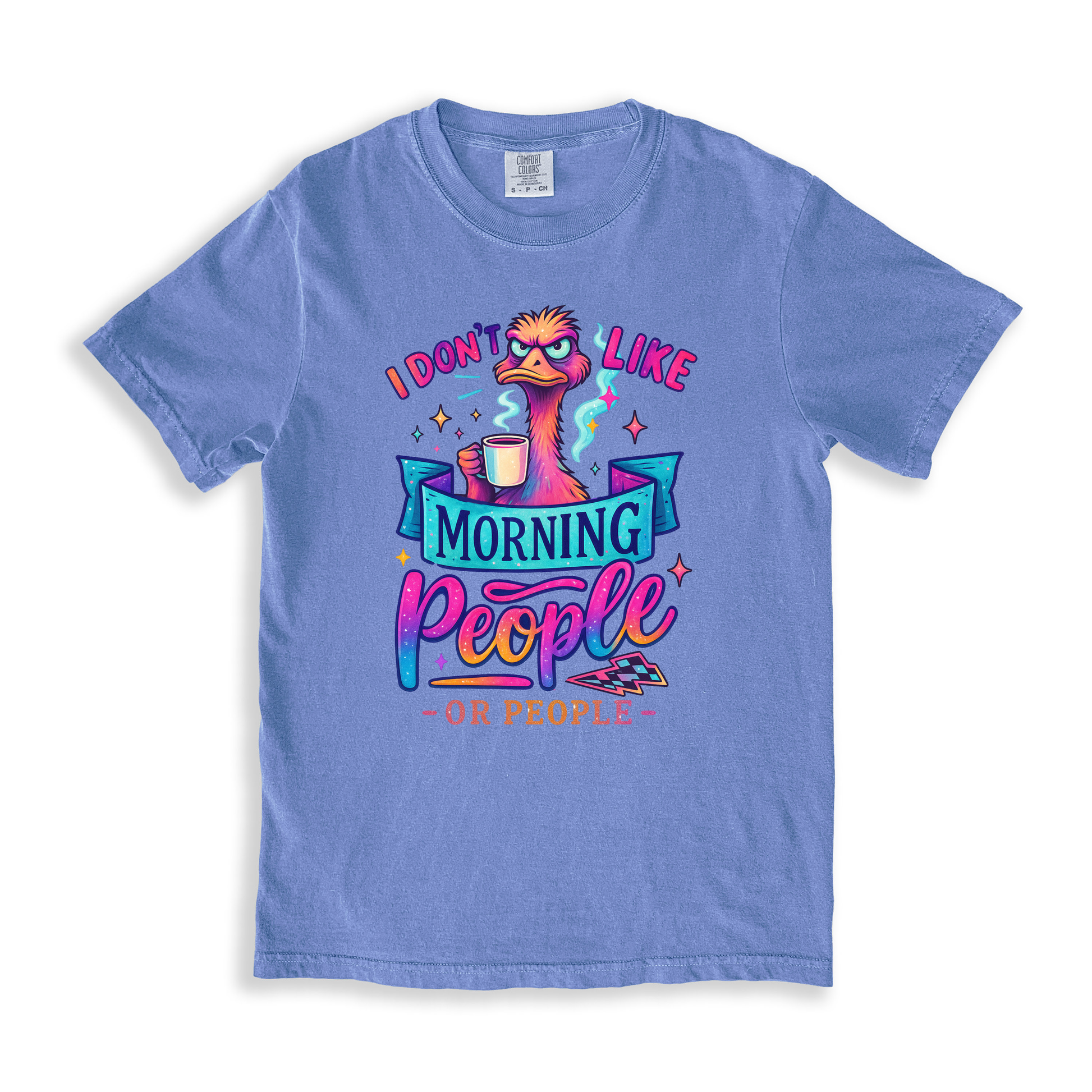I Dont Like Morning Peopne T-shirt T-shirt - BlueJean