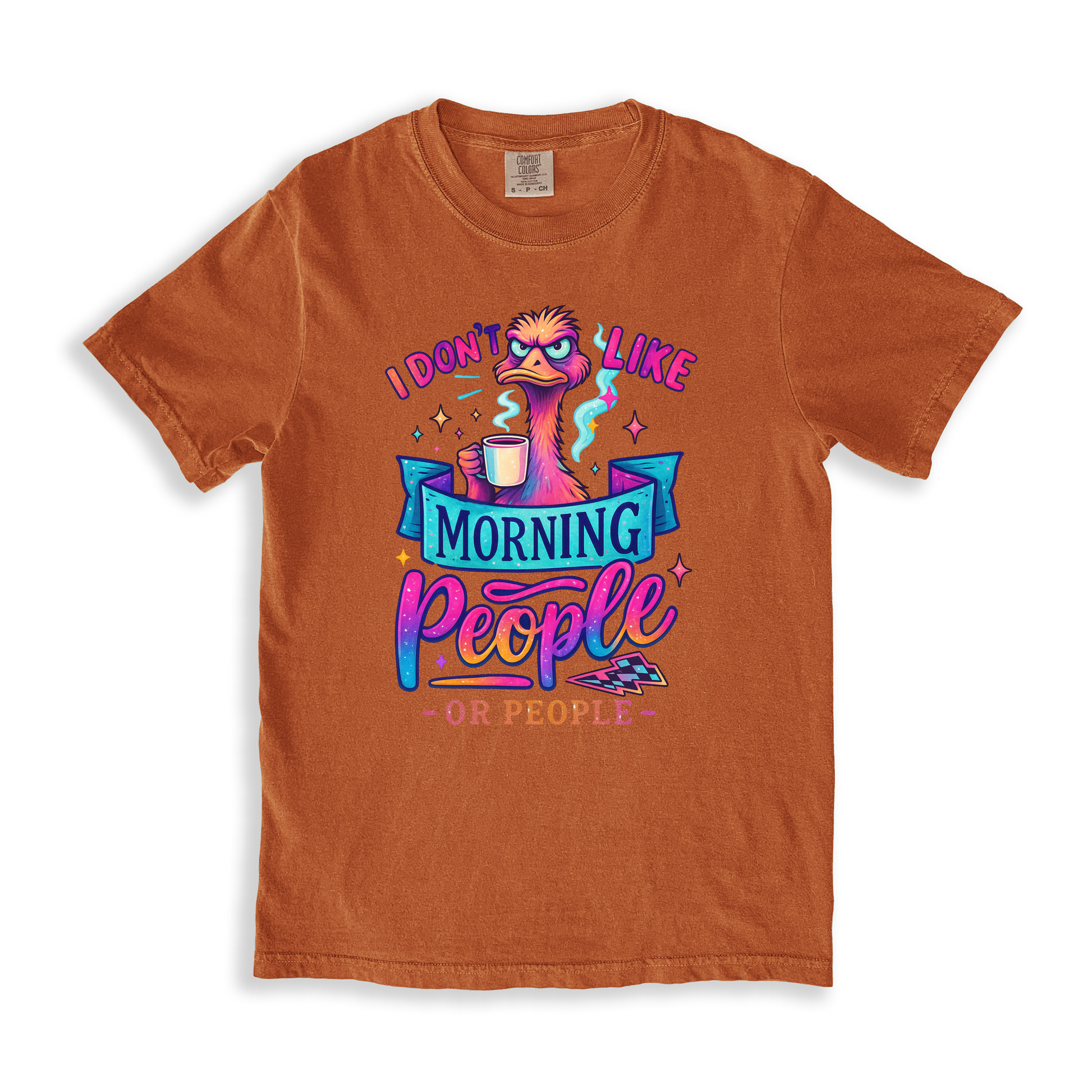 I Dont Like Morning Peopne T-shirt T-shirt - Yam