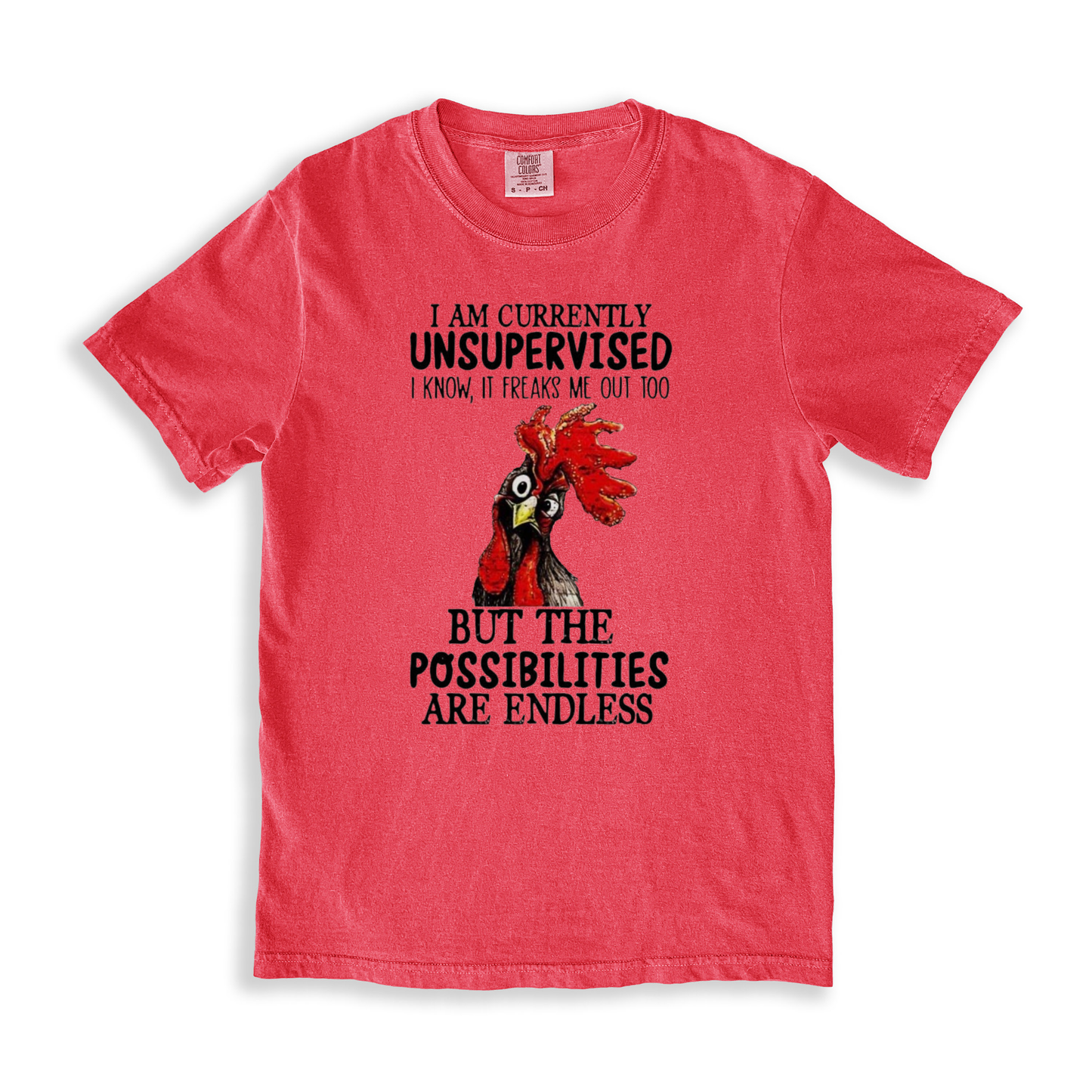I Know, It Freaks Me Out Too T-shirt - Watermelon