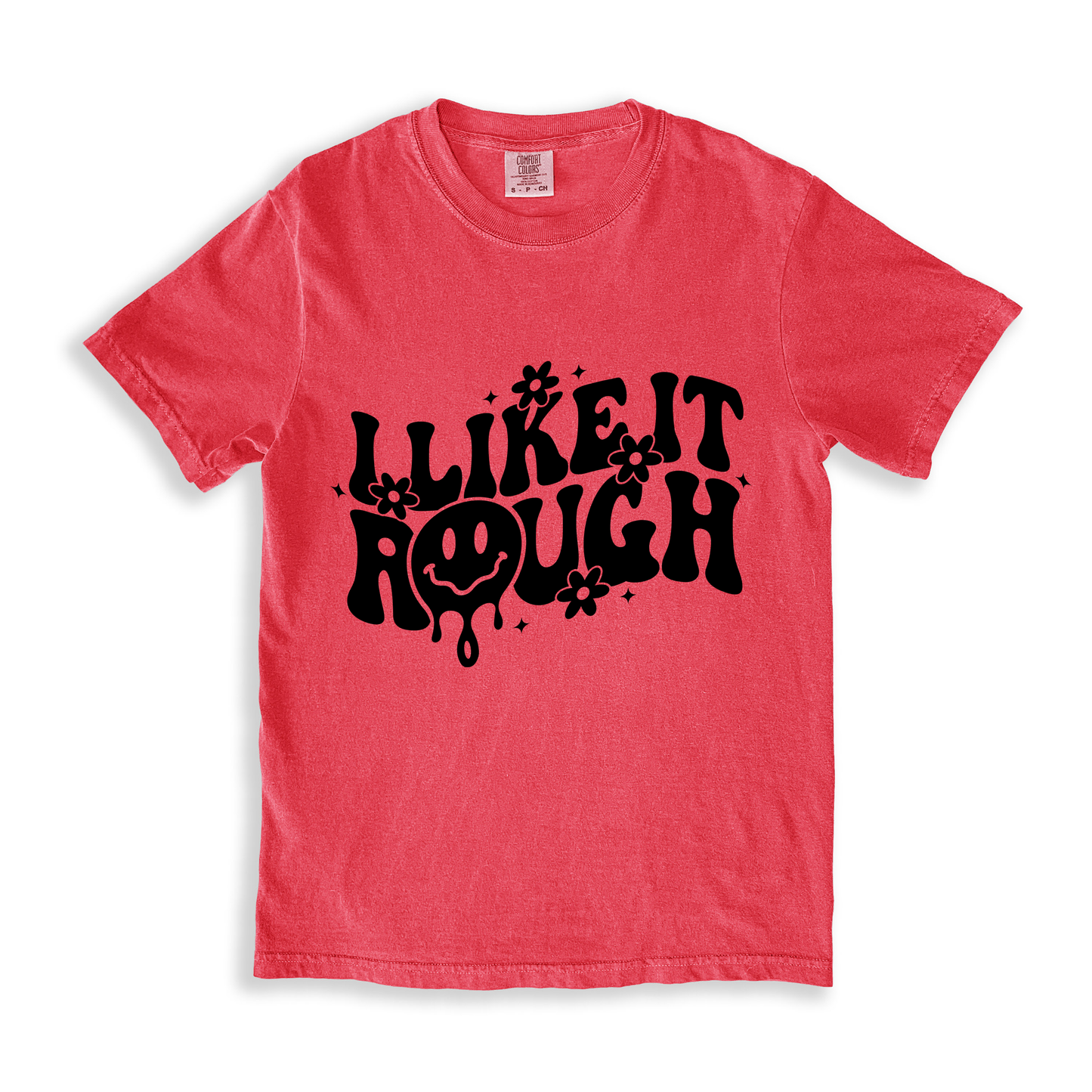 I Like It Rough T-shirt - Watermelon