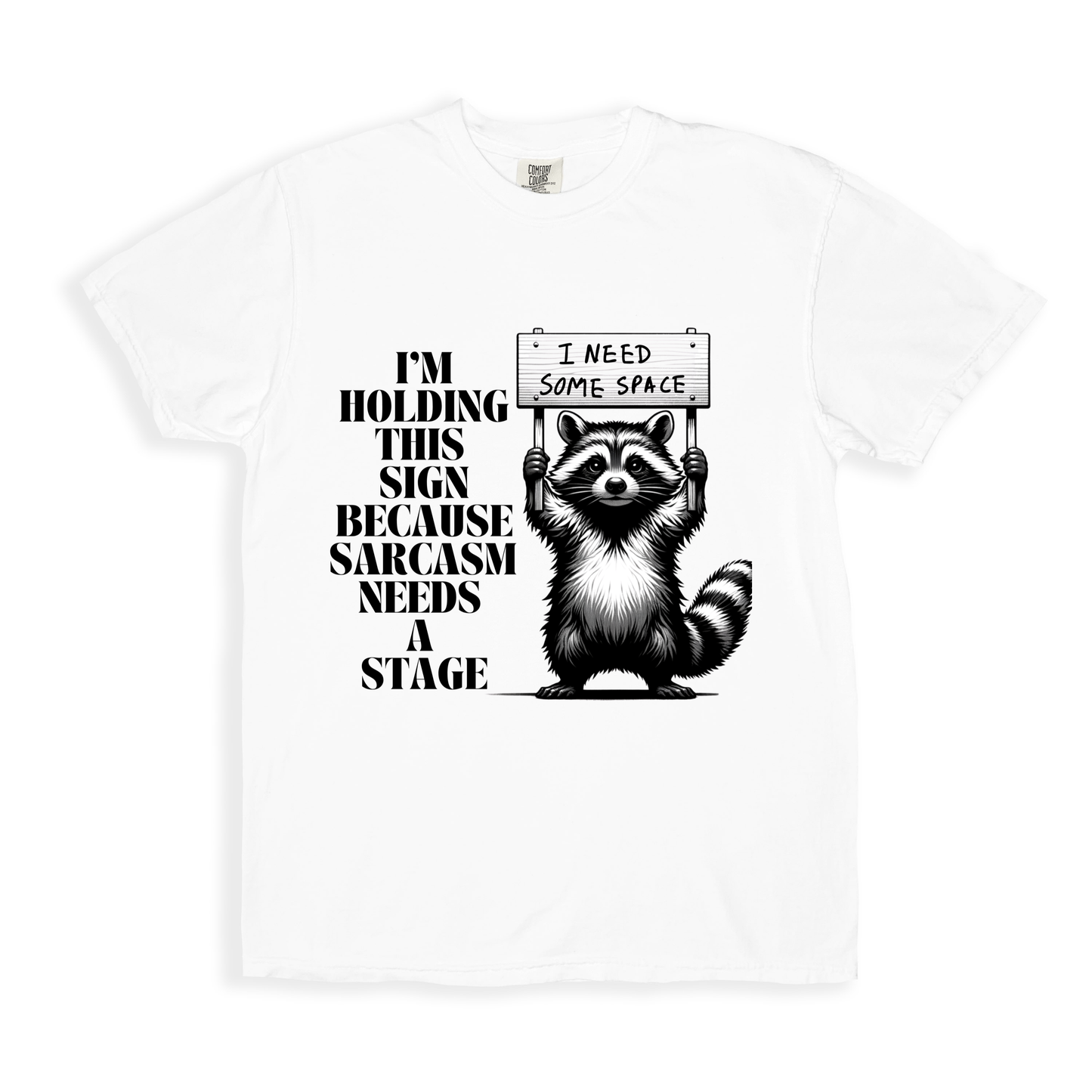 I Need Some Space T-shirt - White