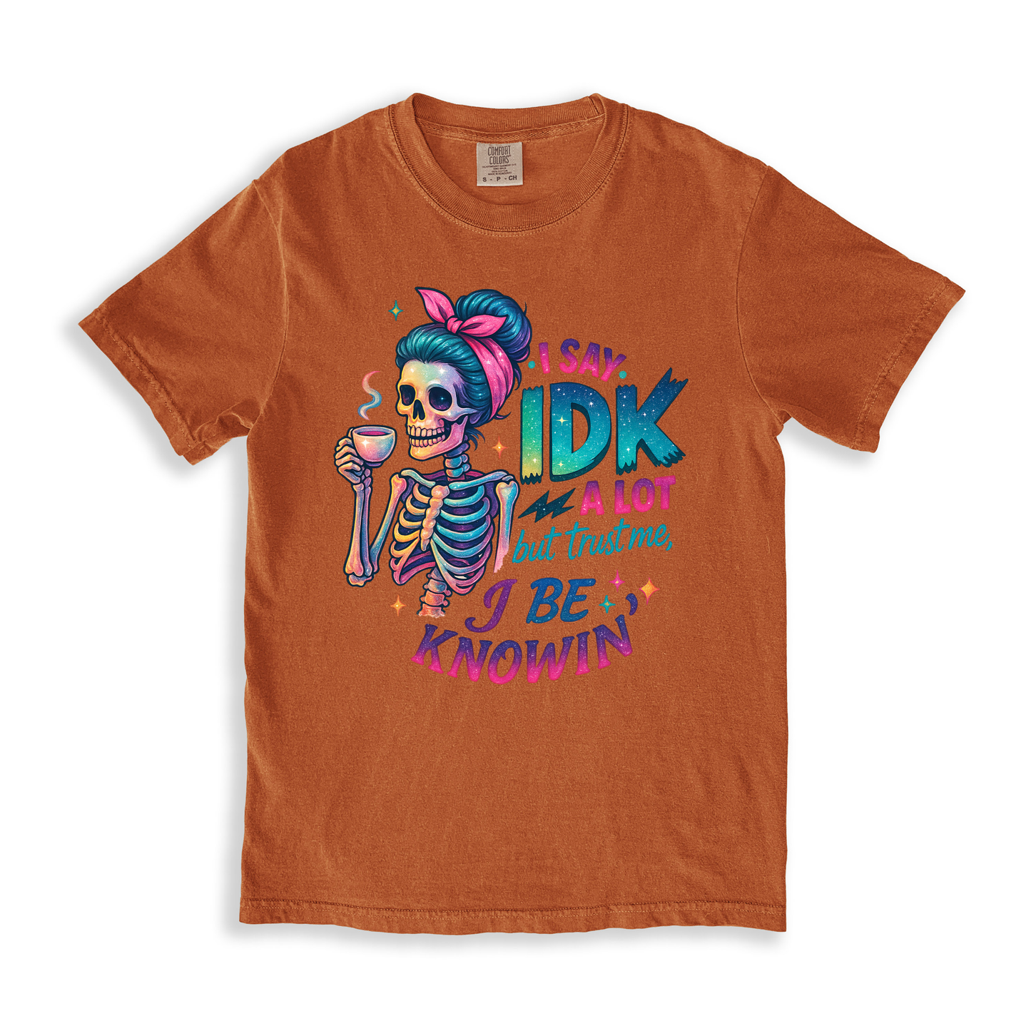 I Say Idk T-shirt - Yam