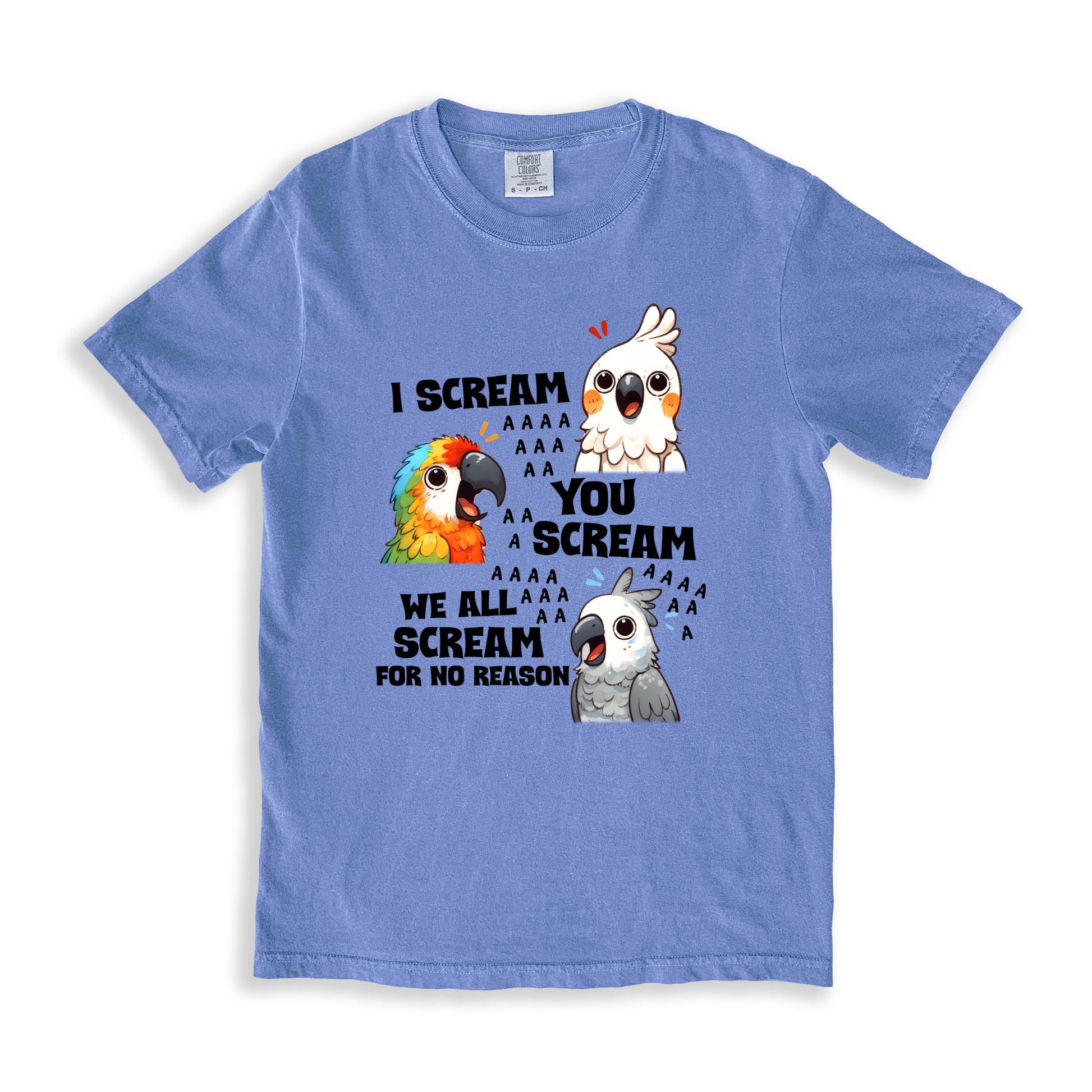I Scream You Scream We All Scream For No Reason T-shirt - BlueJean