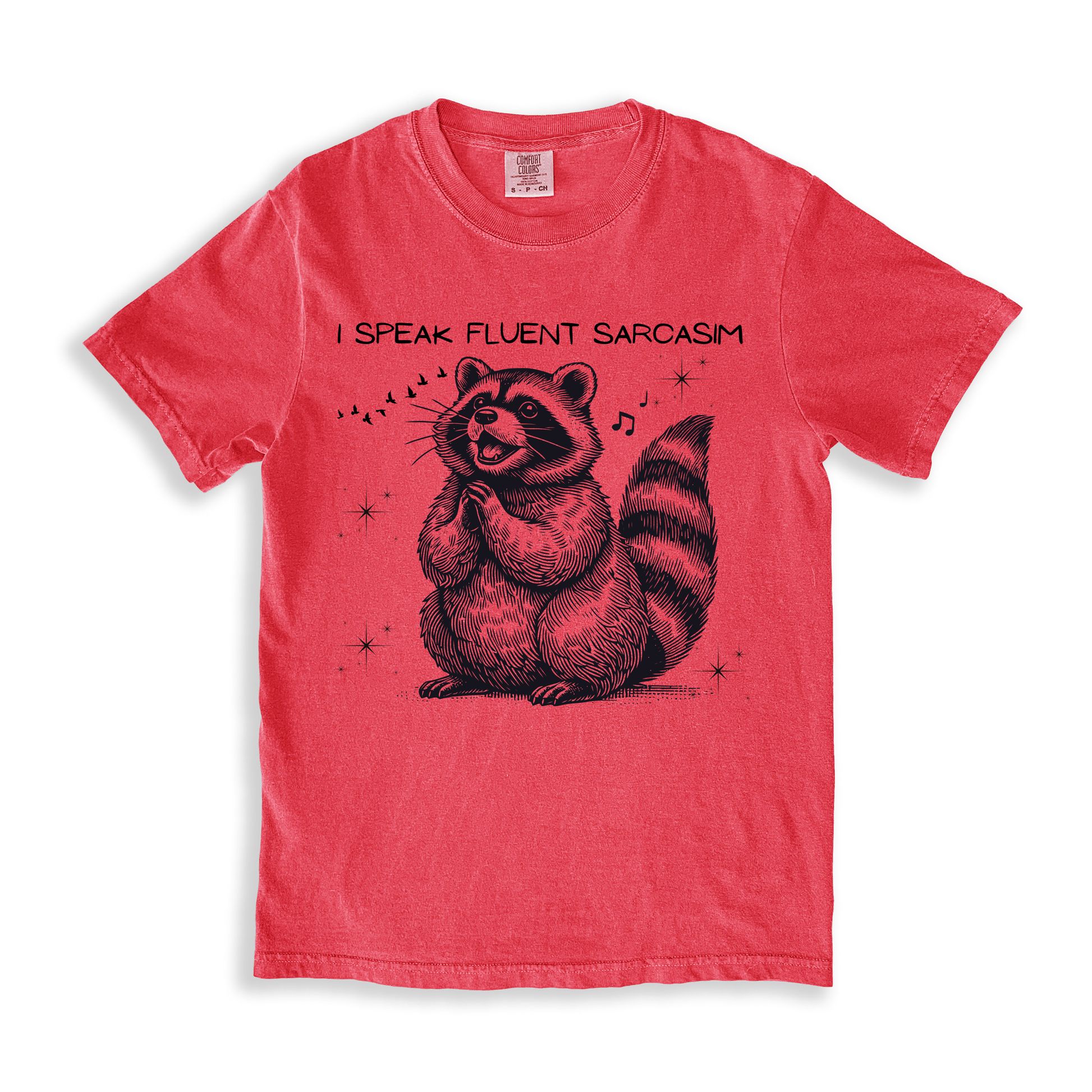 I Speak Fluent Sarcasm T-shirt - Watermelon