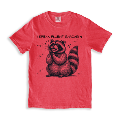 I Speak Fluent Sarcasm T-shirt - Watermelon