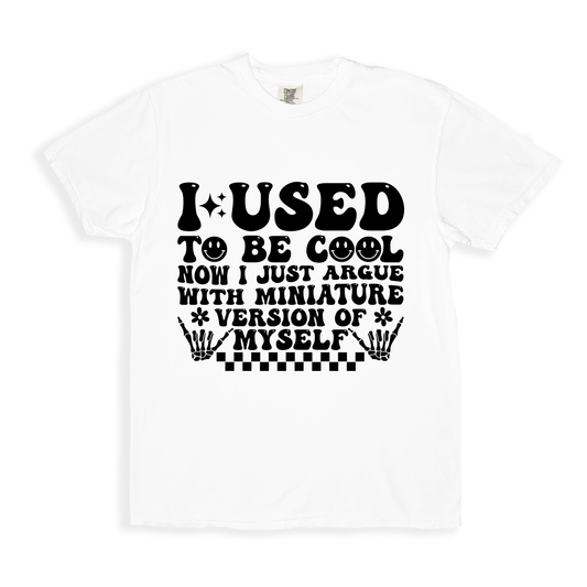 I Used To Be Cool T-shirt - White