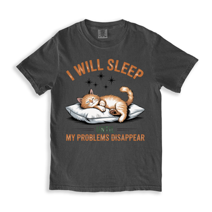 I Will Sleep Until My Problems Disappear T-shirt