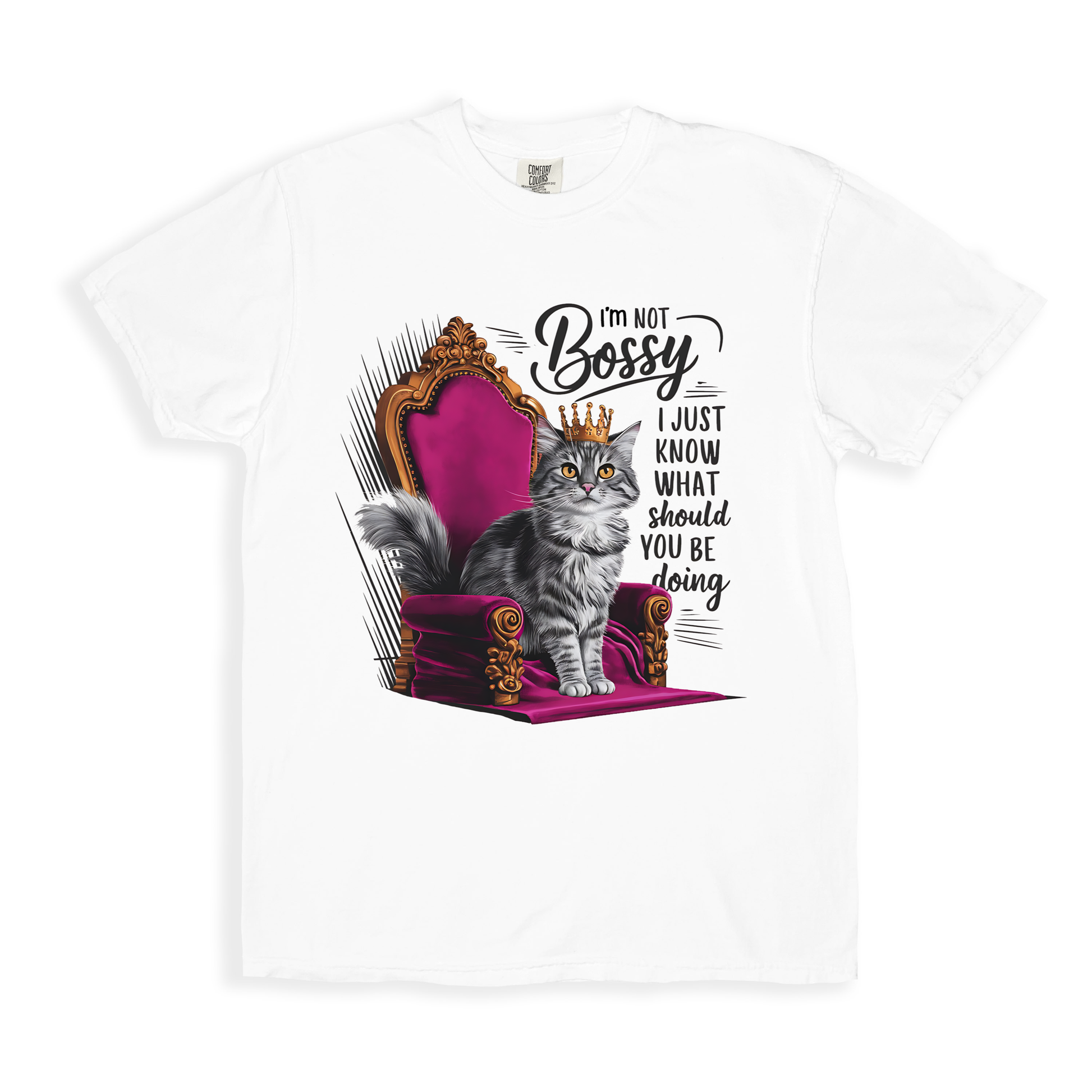 I_m Not Bossy T-shirt - White
