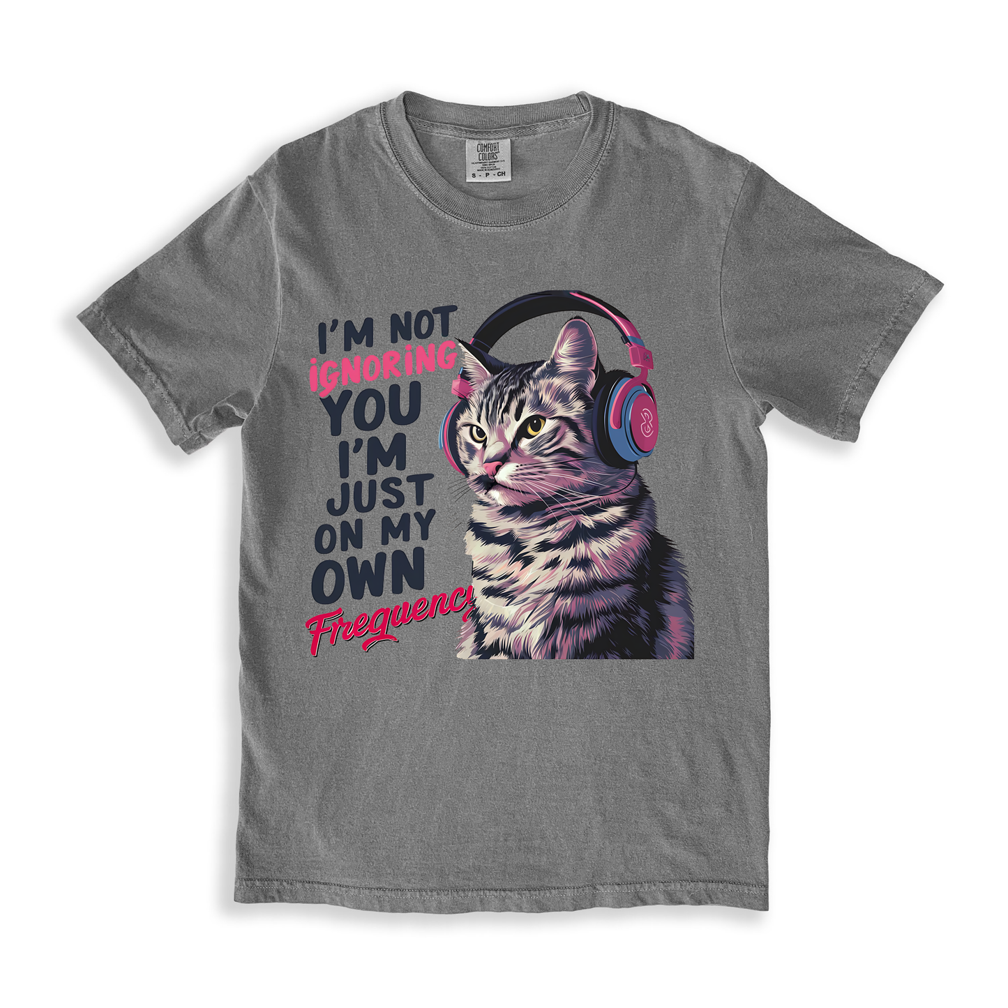 I_m Not Ignoring You T-shirt - Grey