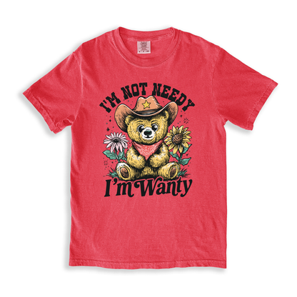 I_m Not Needy I_m Wanty T-shirt - Watermelon
