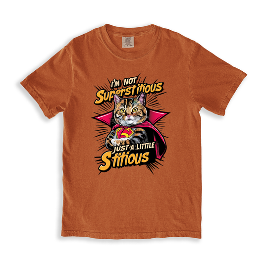 I_m Not Superstitious Just A Little Stitious T-shirt - Yam