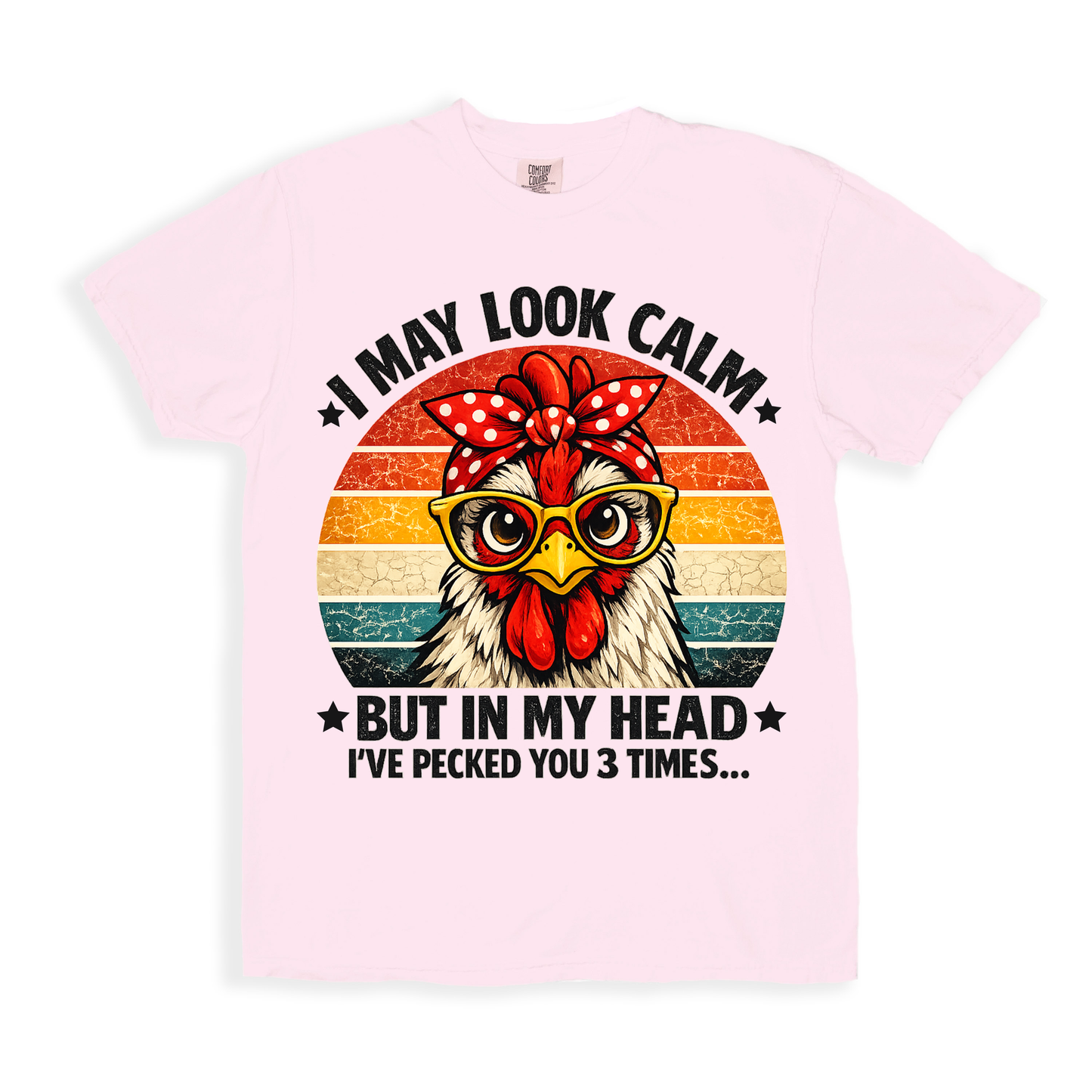 I've Pecked You 3 Times T-shirt - Blossom