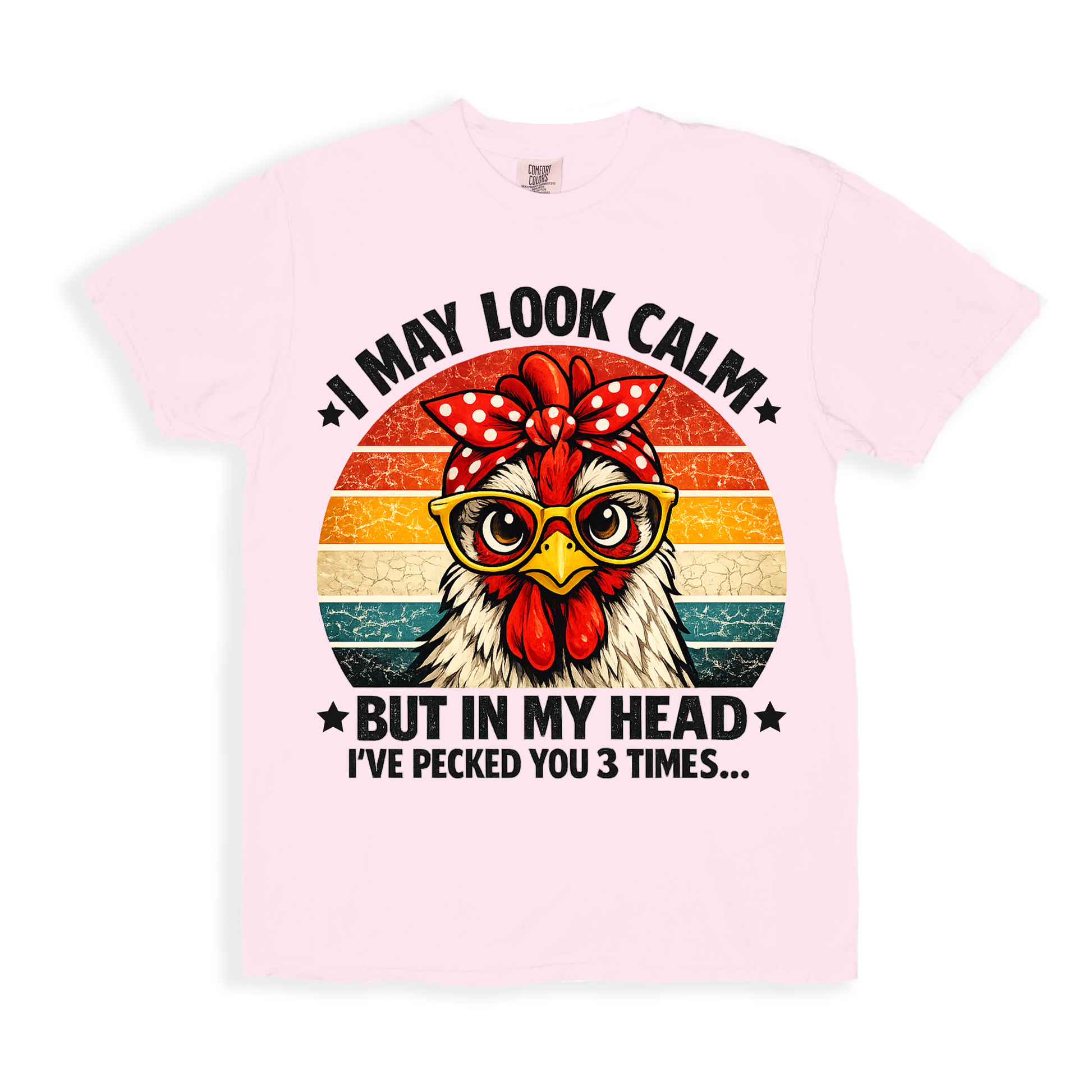 I've Pecked You 3 Times T-shirt - Blossom