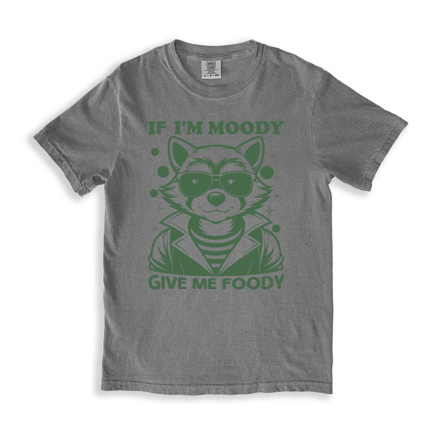 If I_m Moody T-shirt - Grey