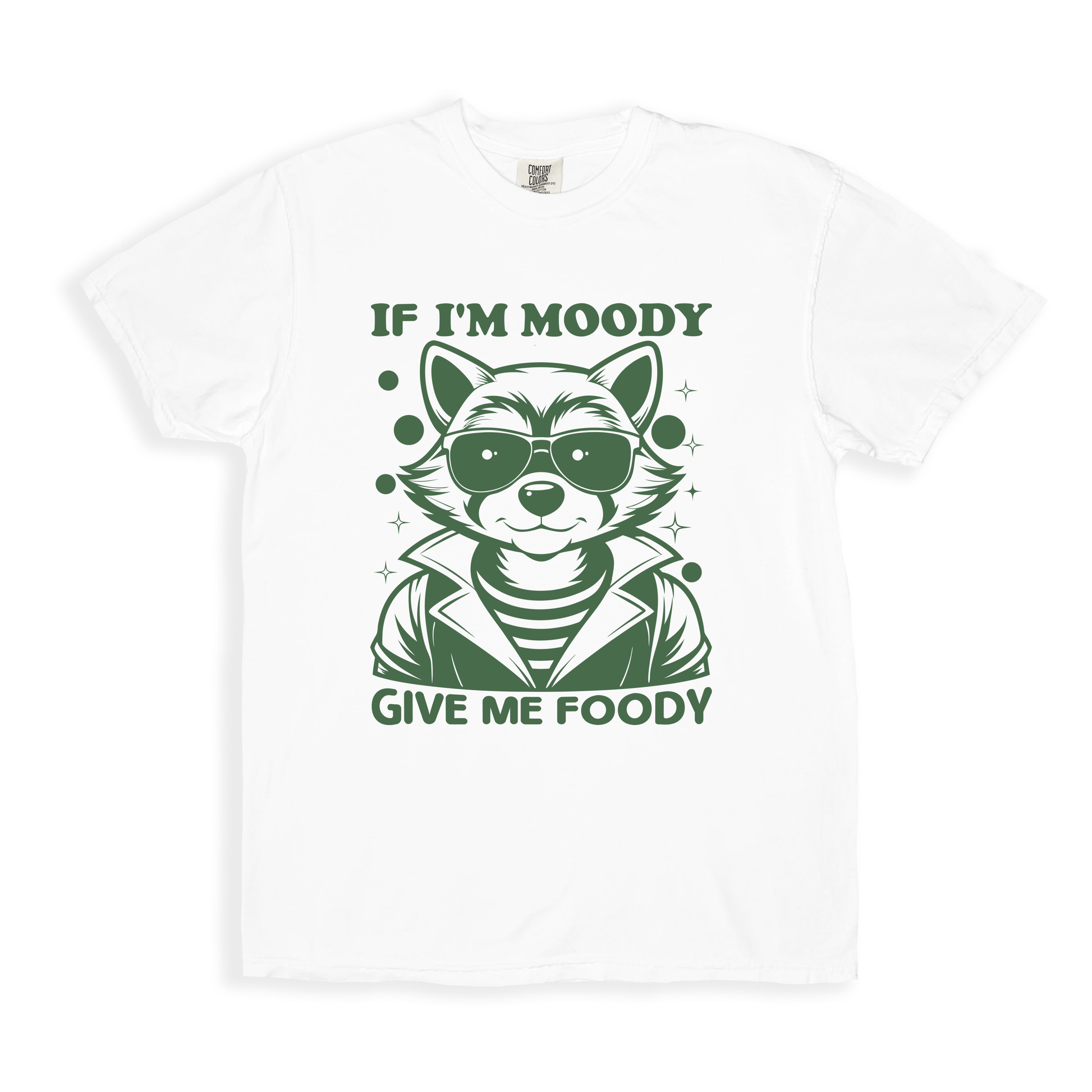 If I_m Moody T-shirt - White